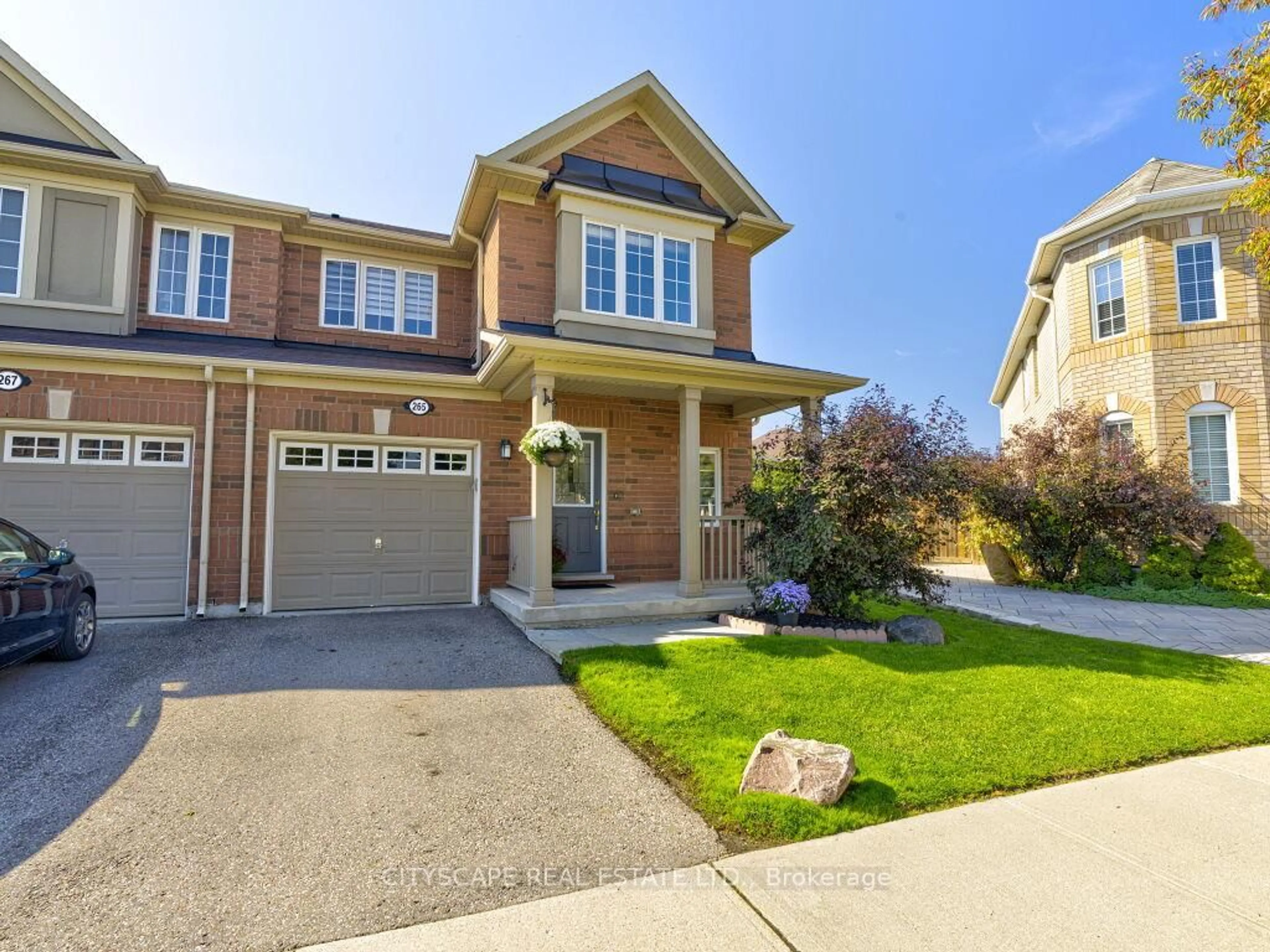 Home with brick exterior material, street for 265 Mortimer Cres, Milton Ontario L9T 8N8