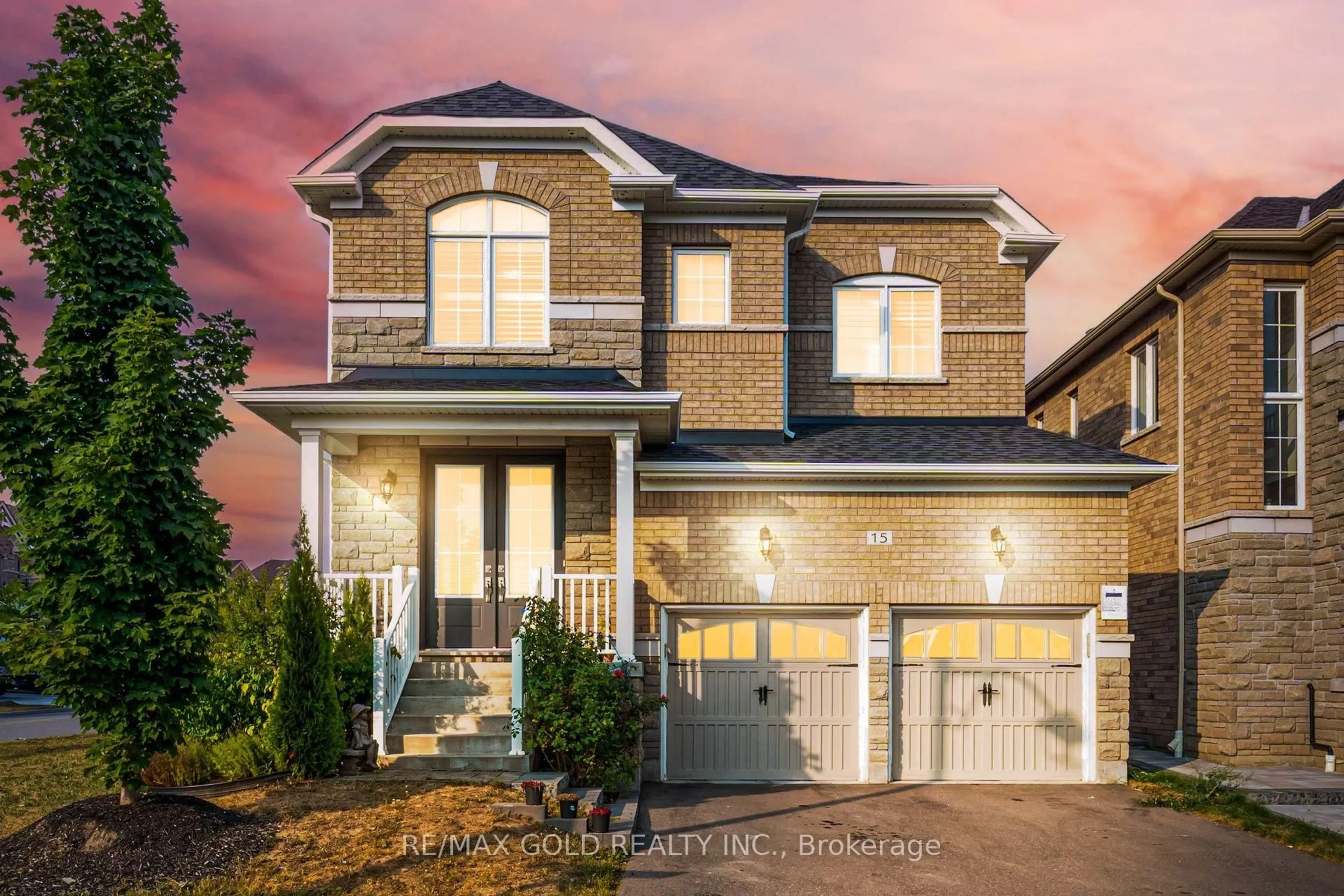 Home with brick exterior material, street for 15 Henry Wilson Dr, Caledon Ontario L7C 4E8