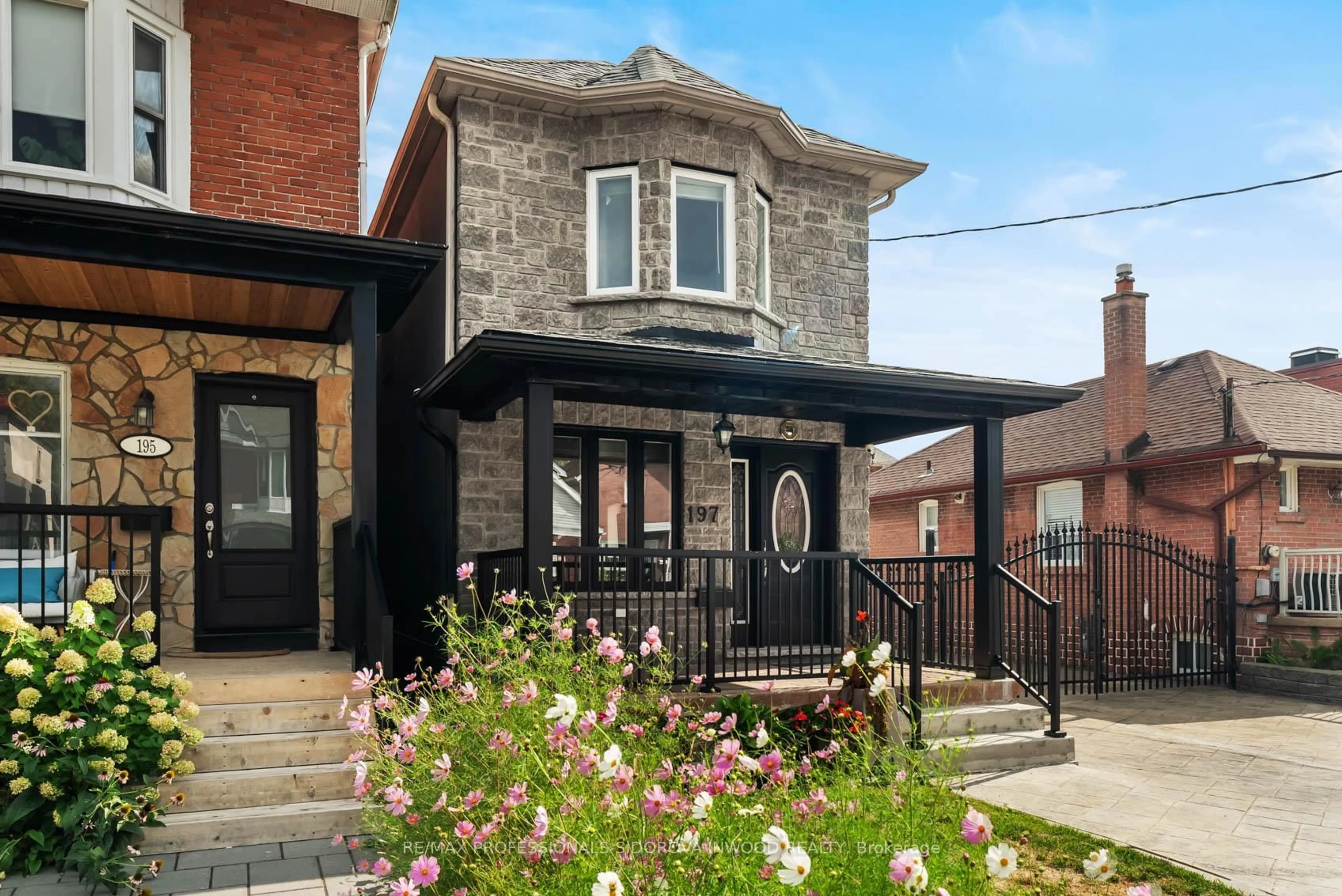 Home with brick exterior material, street for 197 Lambton Ave, Toronto Ontario M6N 2T2