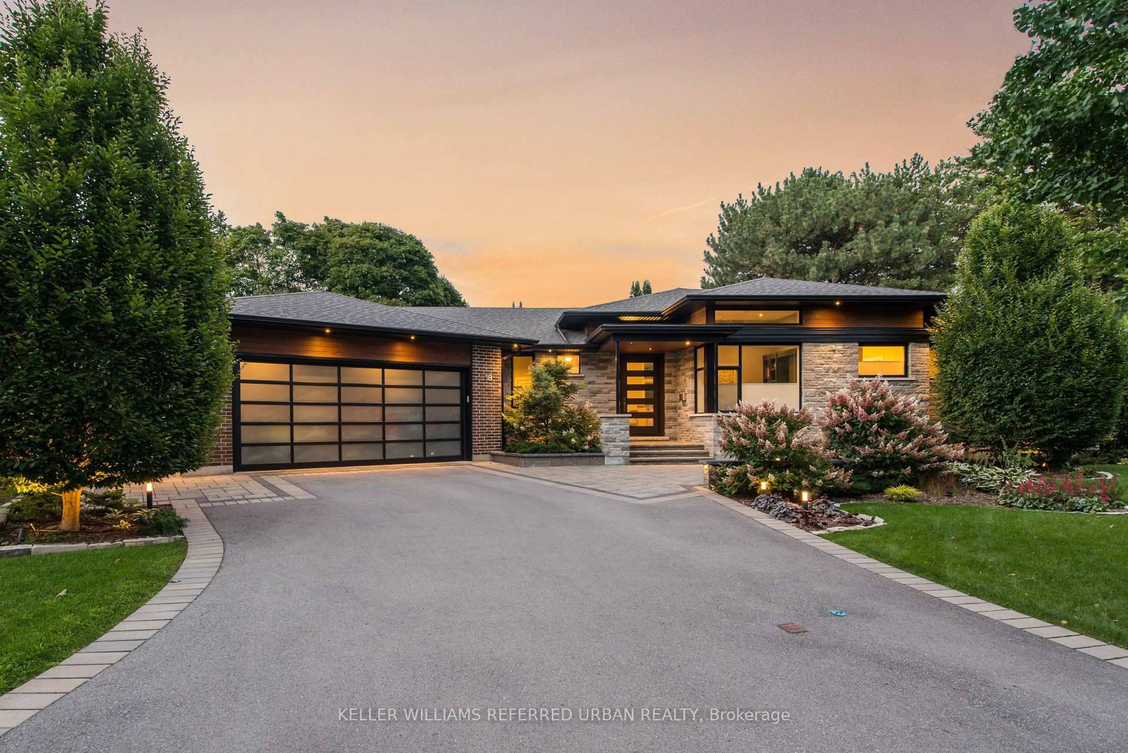 Home with brick exterior material, street for 18 Plumbstead Crt, Toronto Ontario M9A 1V5
