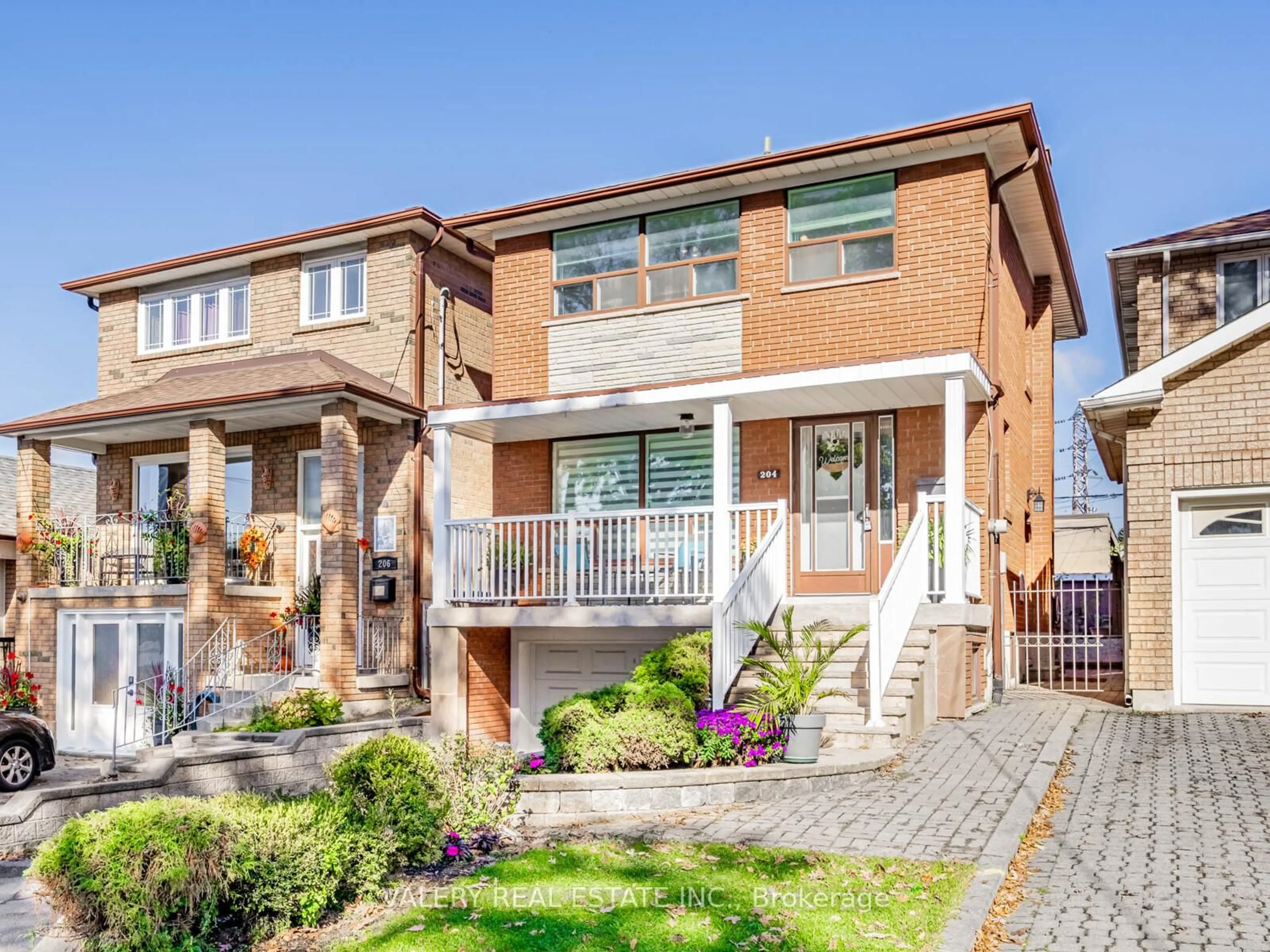 Home with brick exterior material, street for 204 Schell Ave, Toronto Ontario M6E 2T2