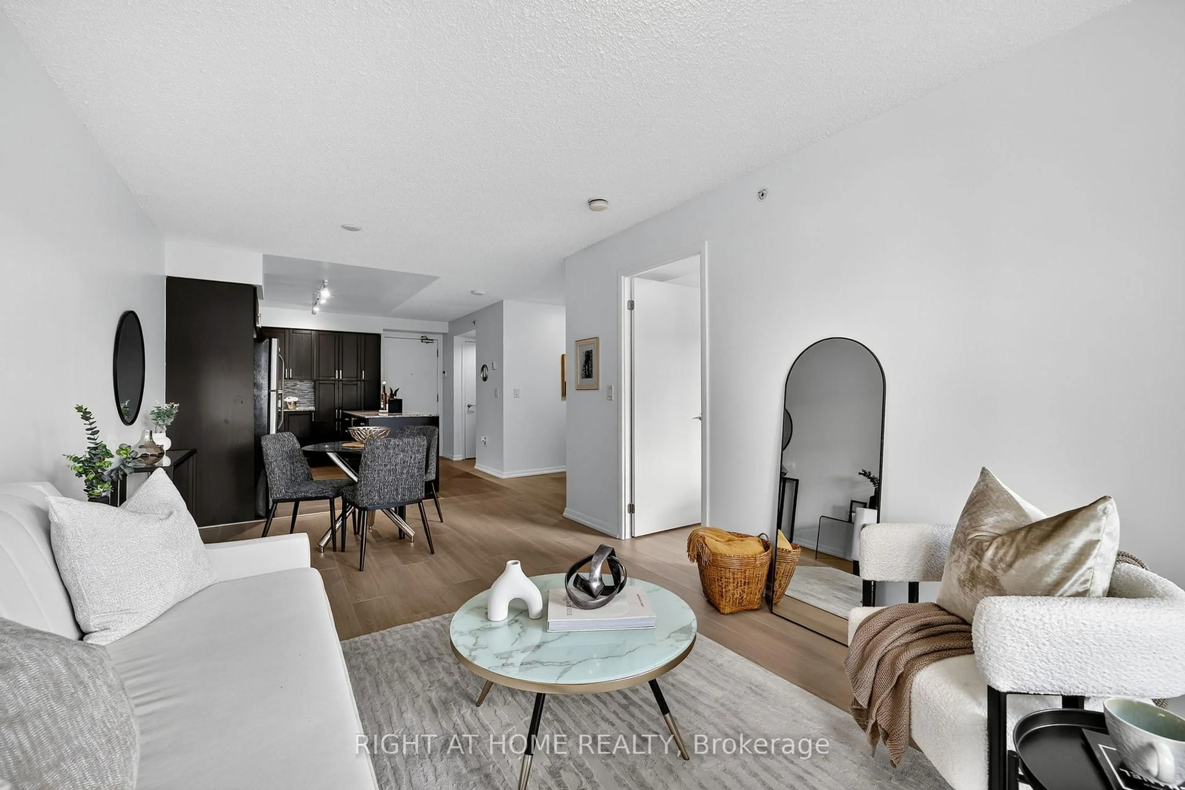 Living room with furniture, unknown for 36 Via Bagnato St #726, Toronto Ontario M6A 0B7