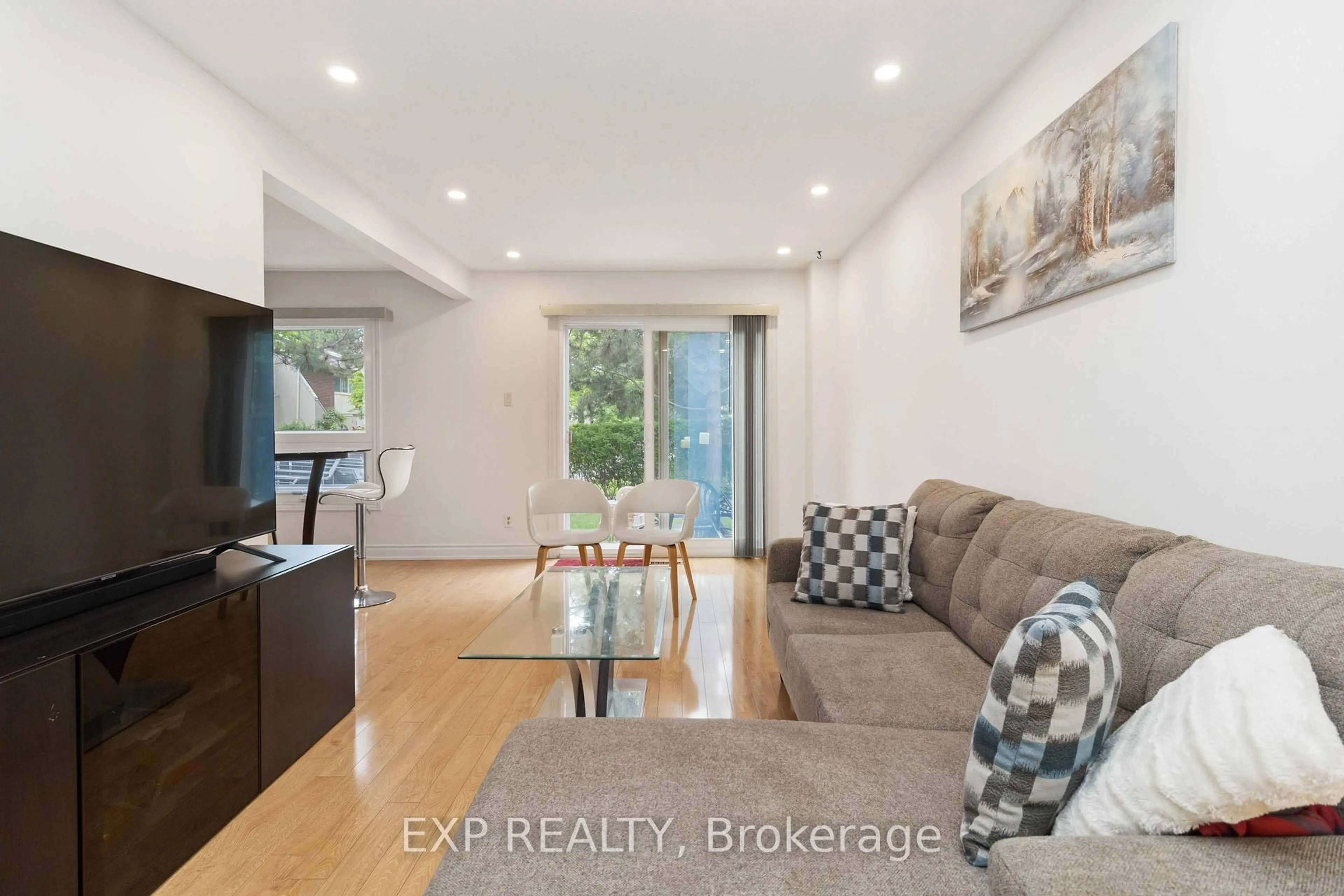 Living room with furniture, unknown for 1180 Mississauga Valley Blvd #115, Mississauga Ontario L5A 3M9