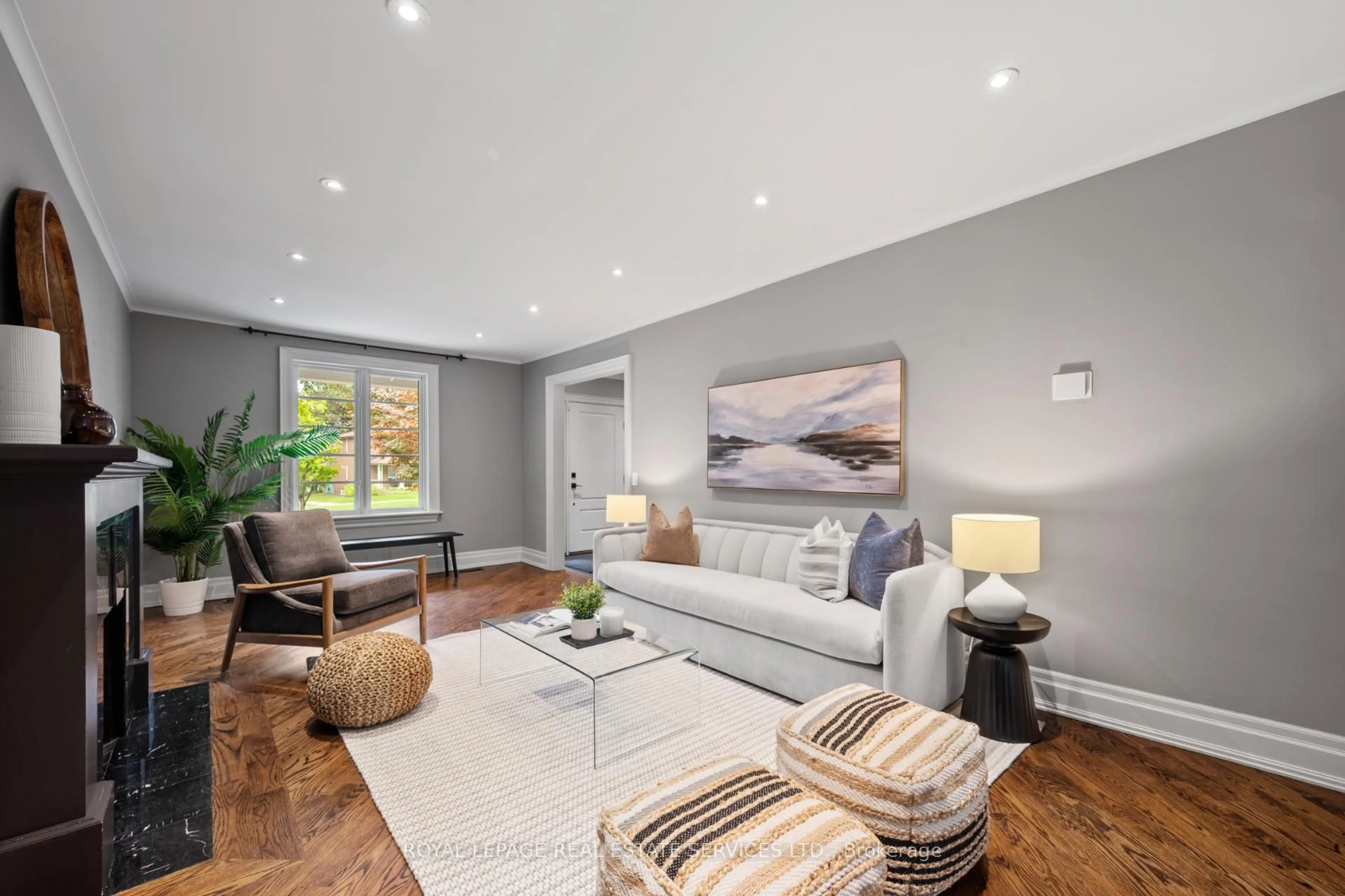 Living room with furniture, unknown for 244 The Kingsway, Toronto Ontario M9A 3T5