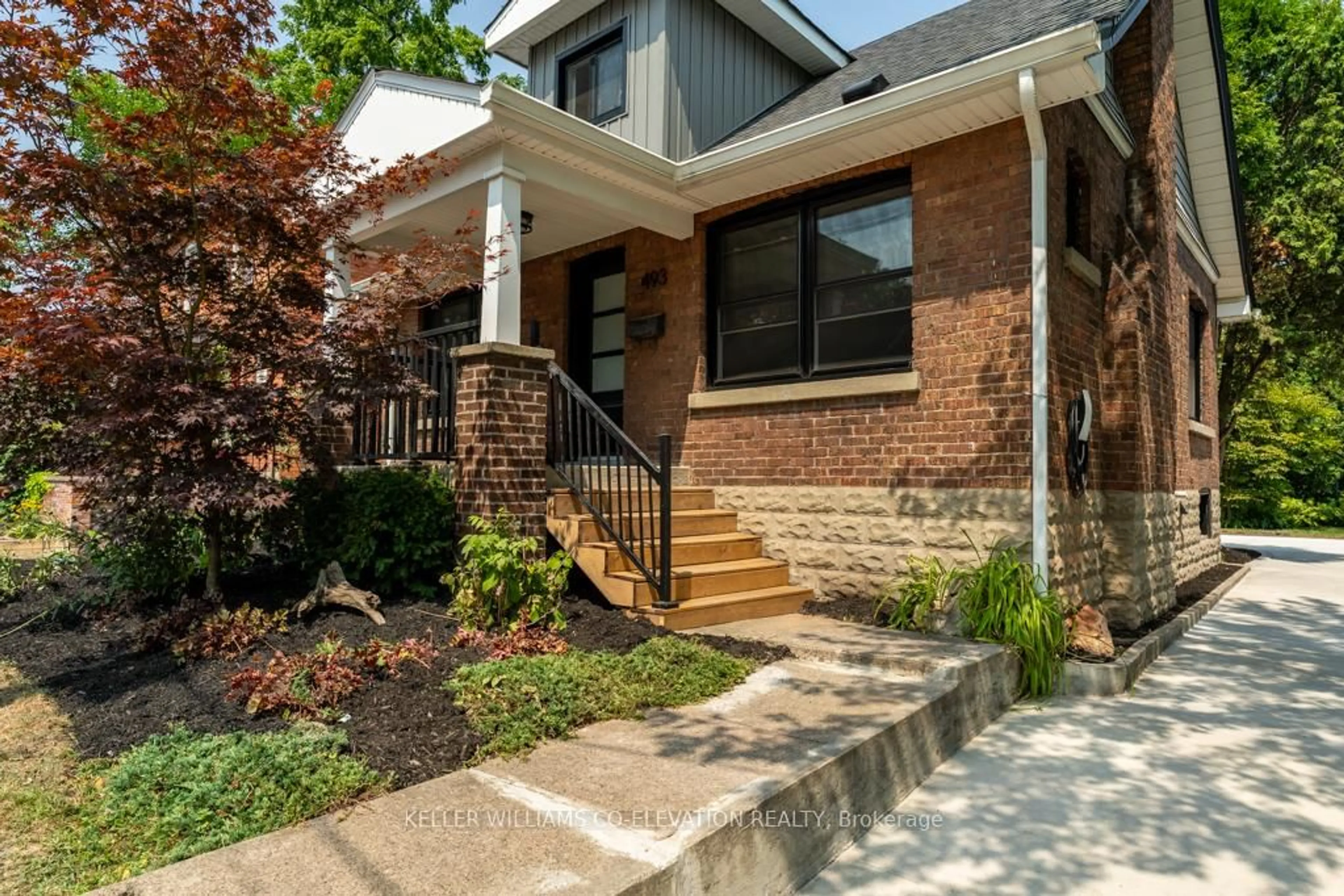 Home with brick exterior material, street for 493 Crosby Ave, Burlington Ontario L7R 2R6