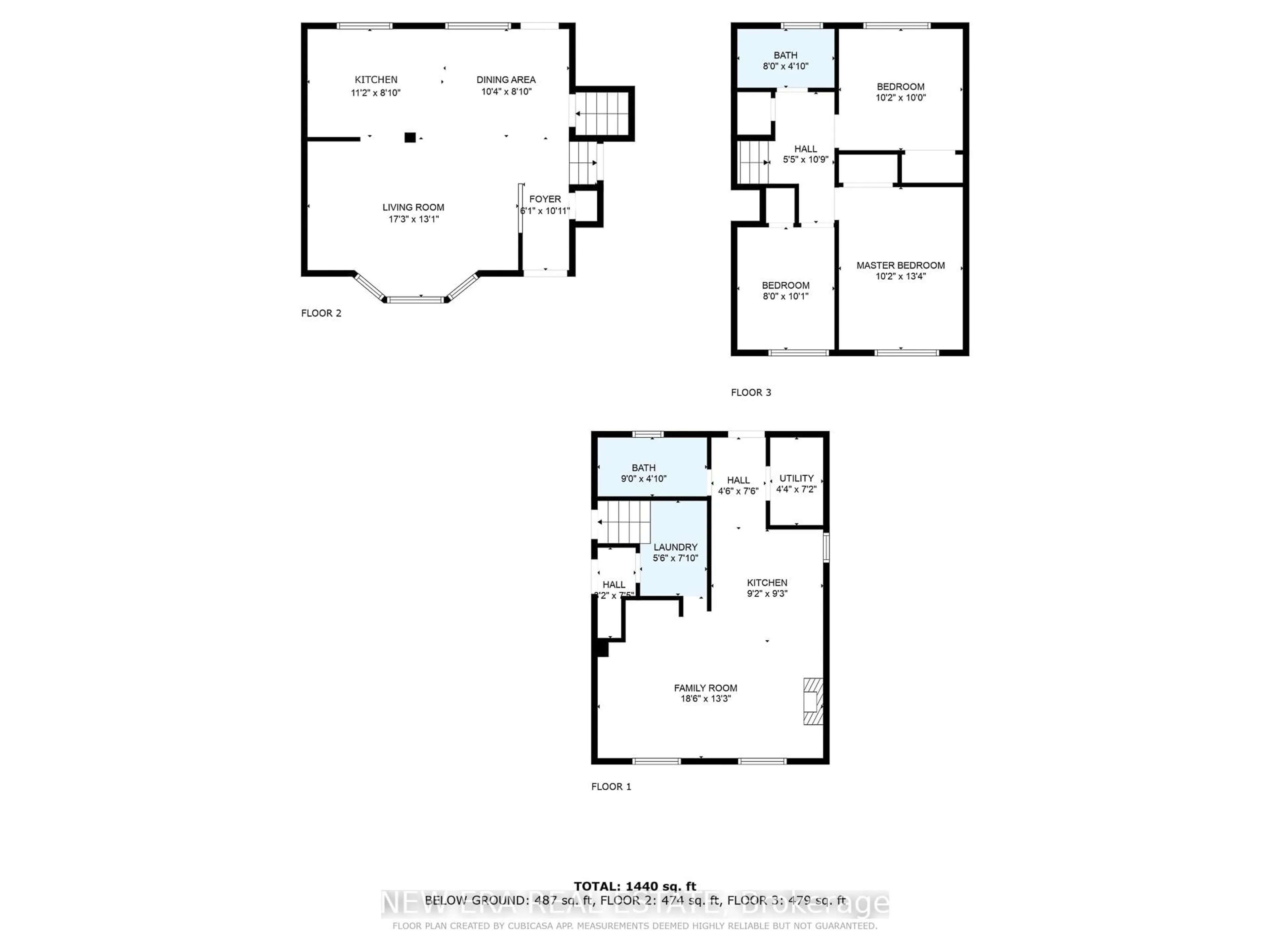 Floor plan for 5322 Windermere Dr, Burlington Ontario L7L 3M1