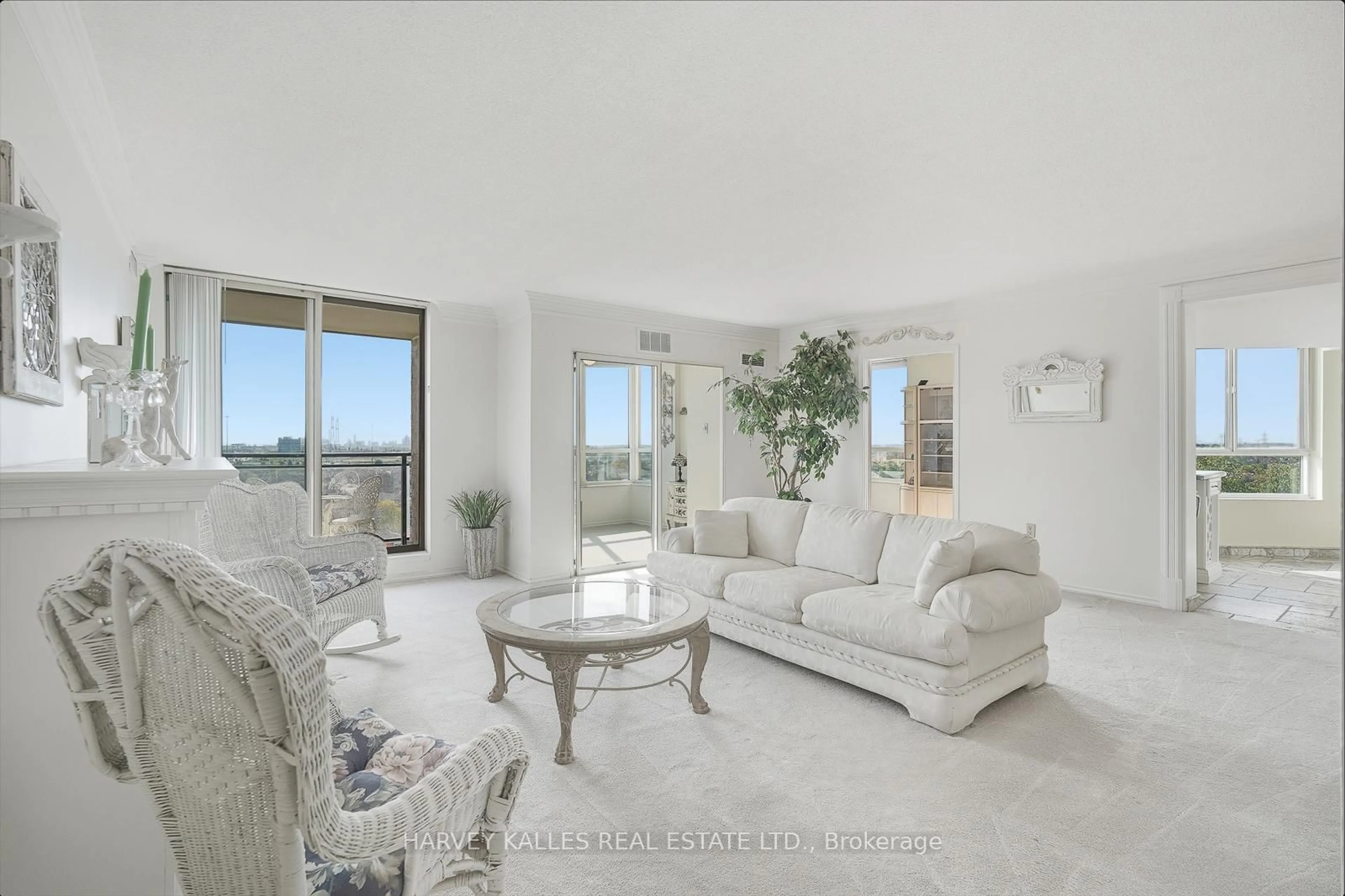 Living room with furniture, unknown for 20 Cherrytree Dr #812, Brampton Ontario L6Y 3V1