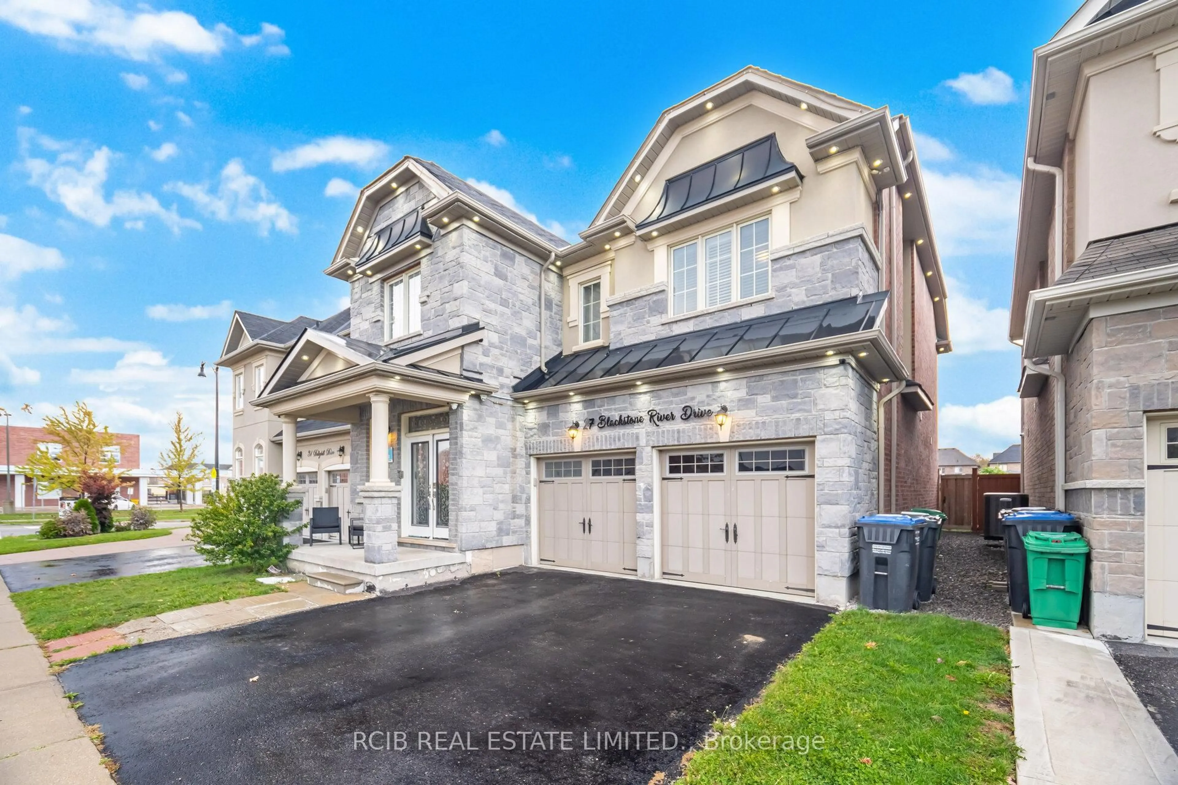 Home with brick exterior material, street for 27 Blackstone River Dr, Brampton Ontario L6R 3V5