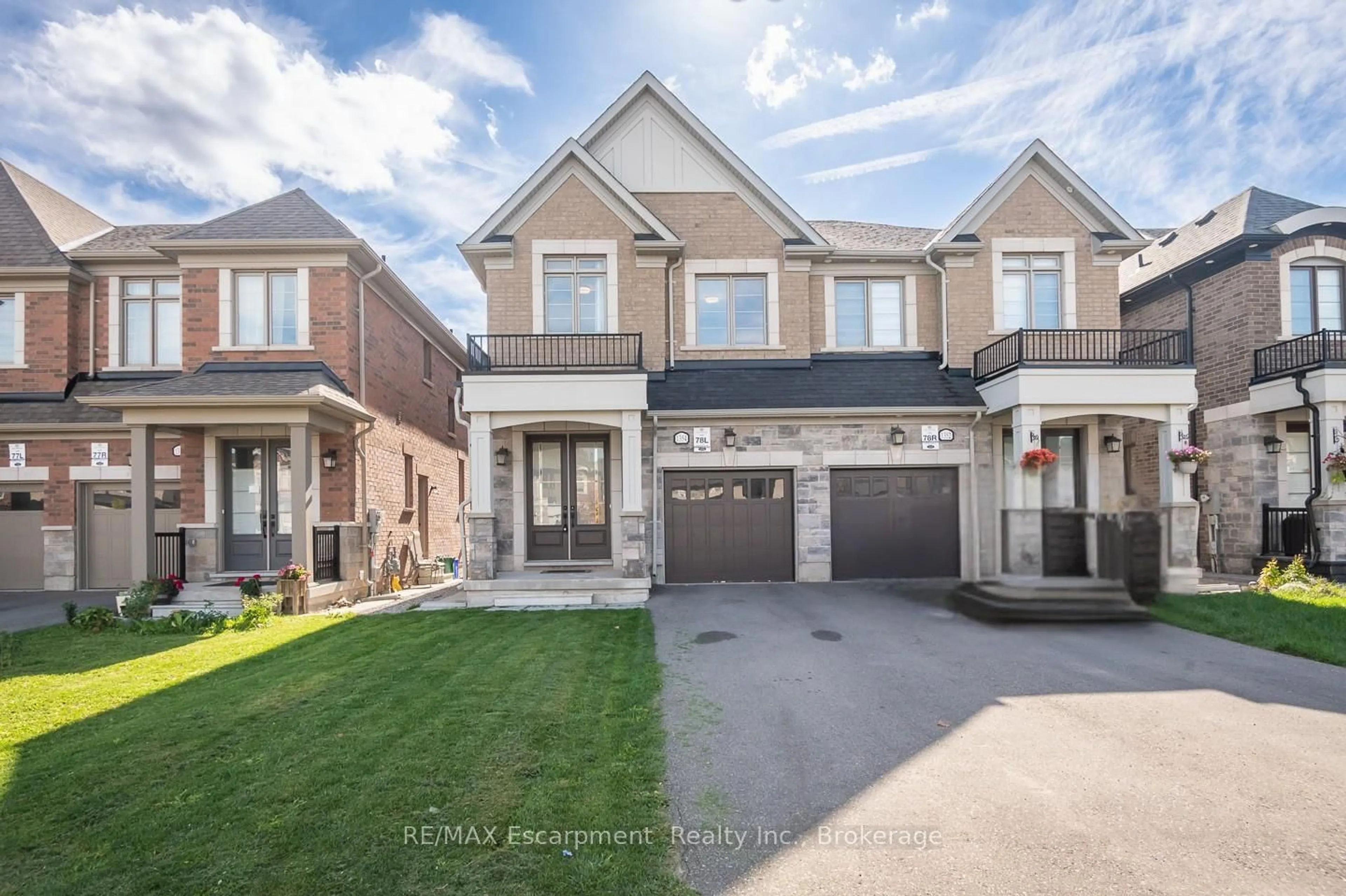 Home with brick exterior material, street for 1354 Farmstead Dr, Milton Ontario L9K 1K9