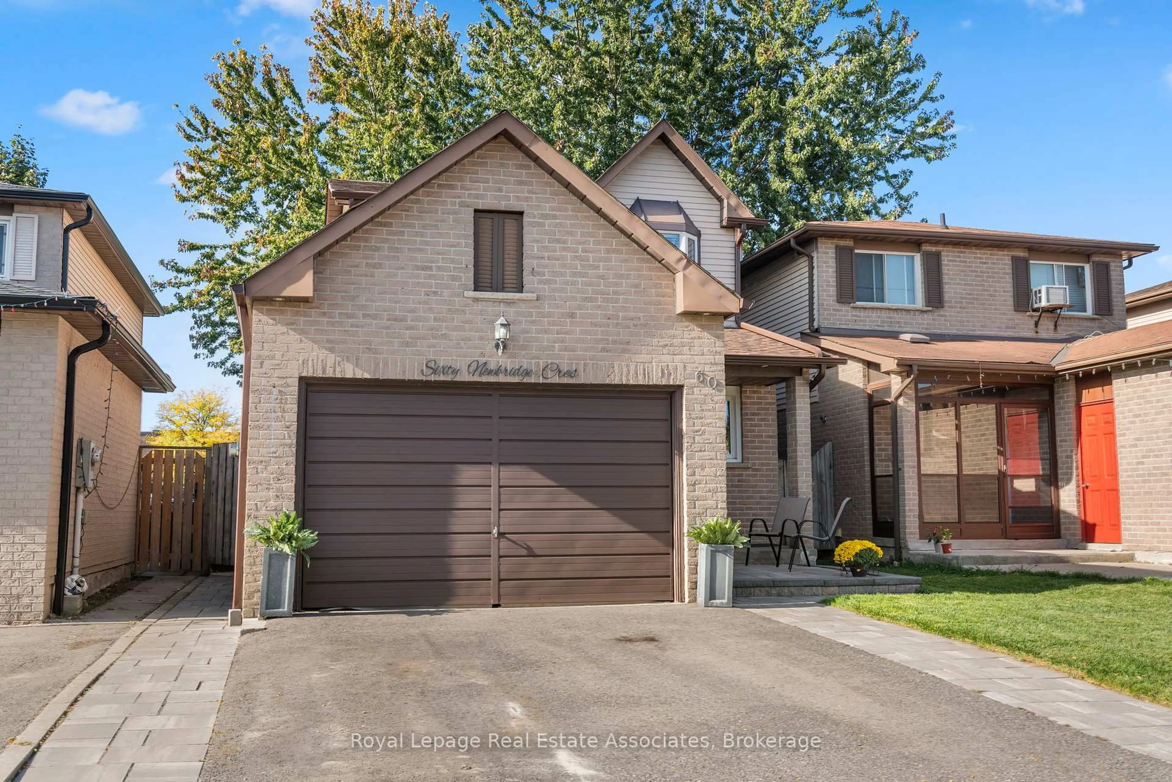 Home with brick exterior material, street for 60 Newbridge Cres, Brampton Ontario L6S 4B3