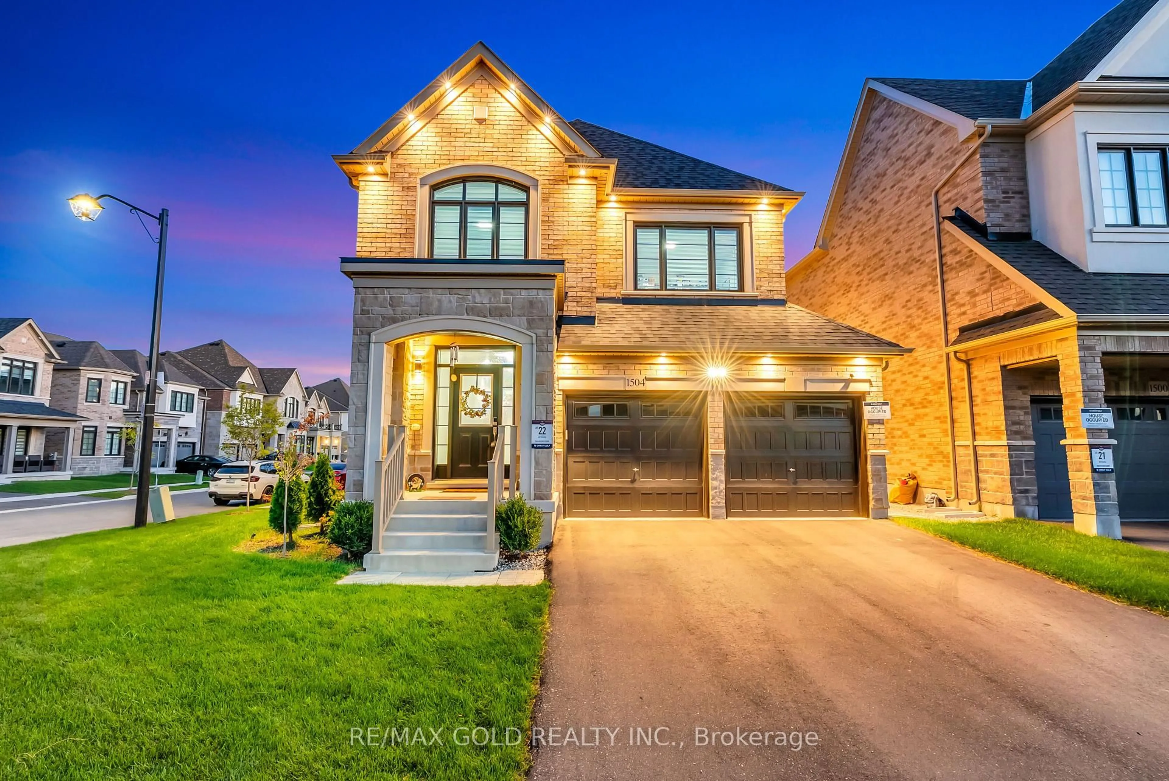 Home with brick exterior material, street for 1504 Kitchen Crt, Milton Ontario L9E 1Y8