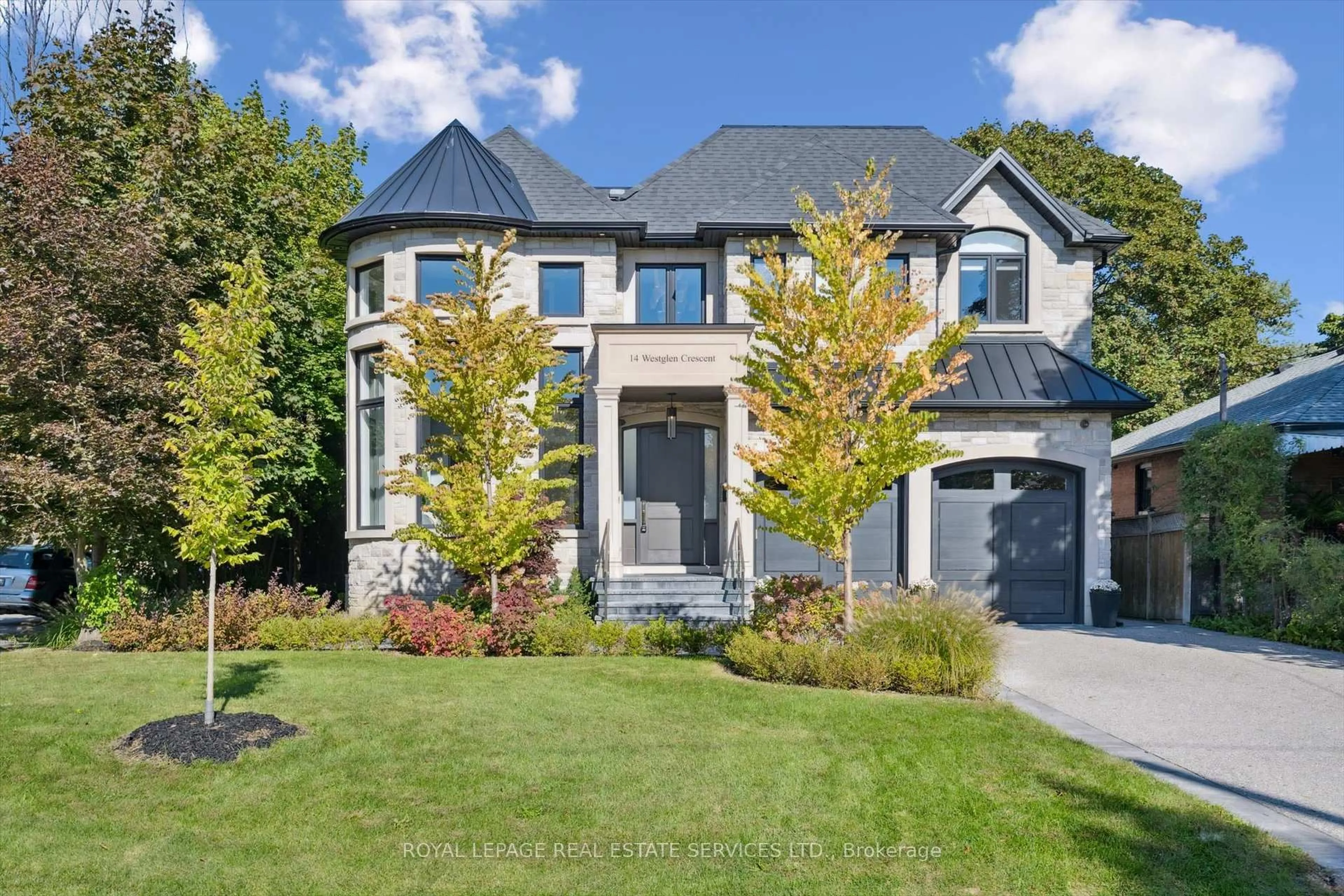 Home with brick exterior material, street for 14 Westglen Cres, Toronto Ontario M9B 4R1