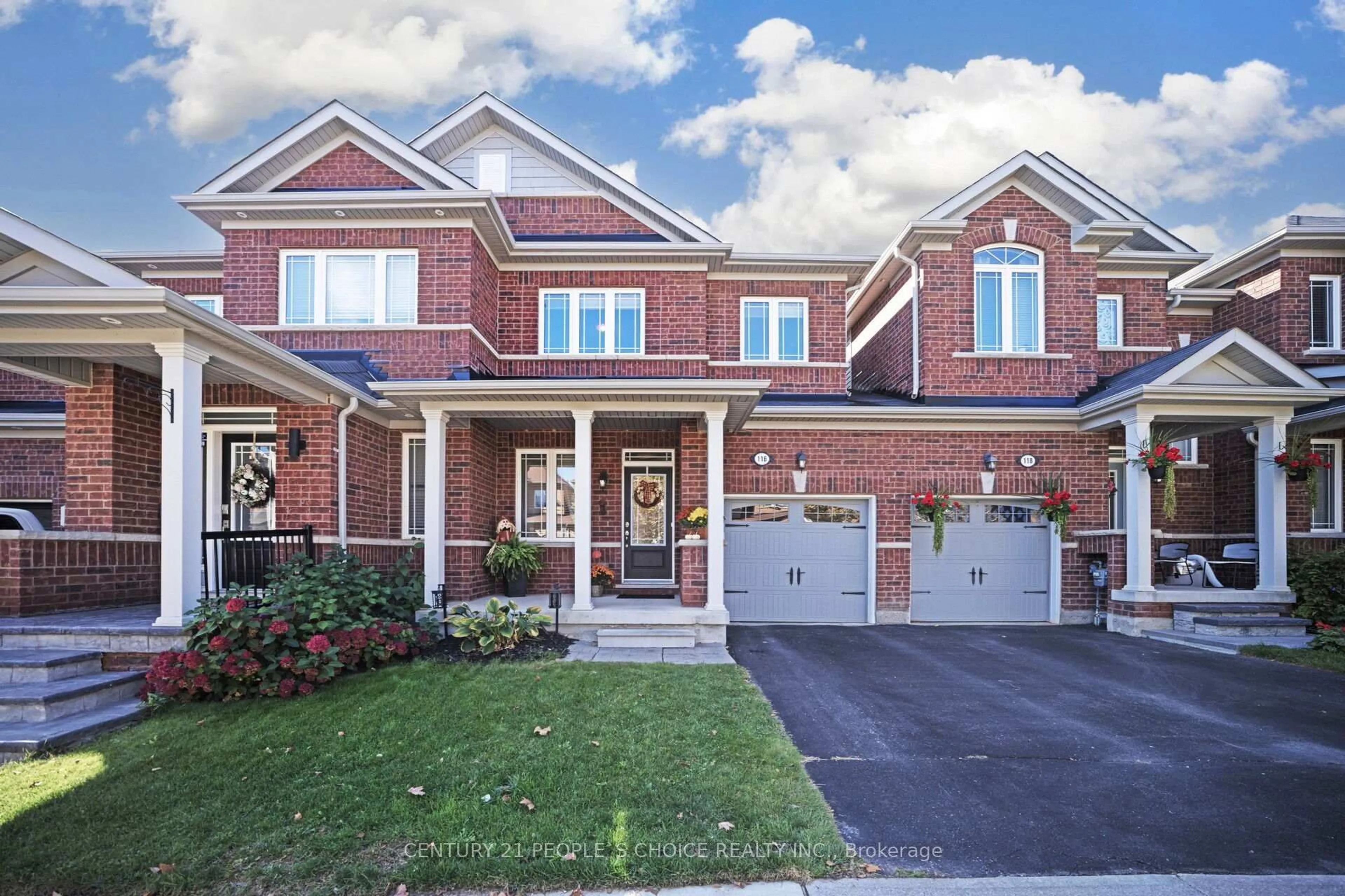 Home with brick exterior material, street for 116 Kempenfelt Tr, Brampton Ontario L7A 0Z9