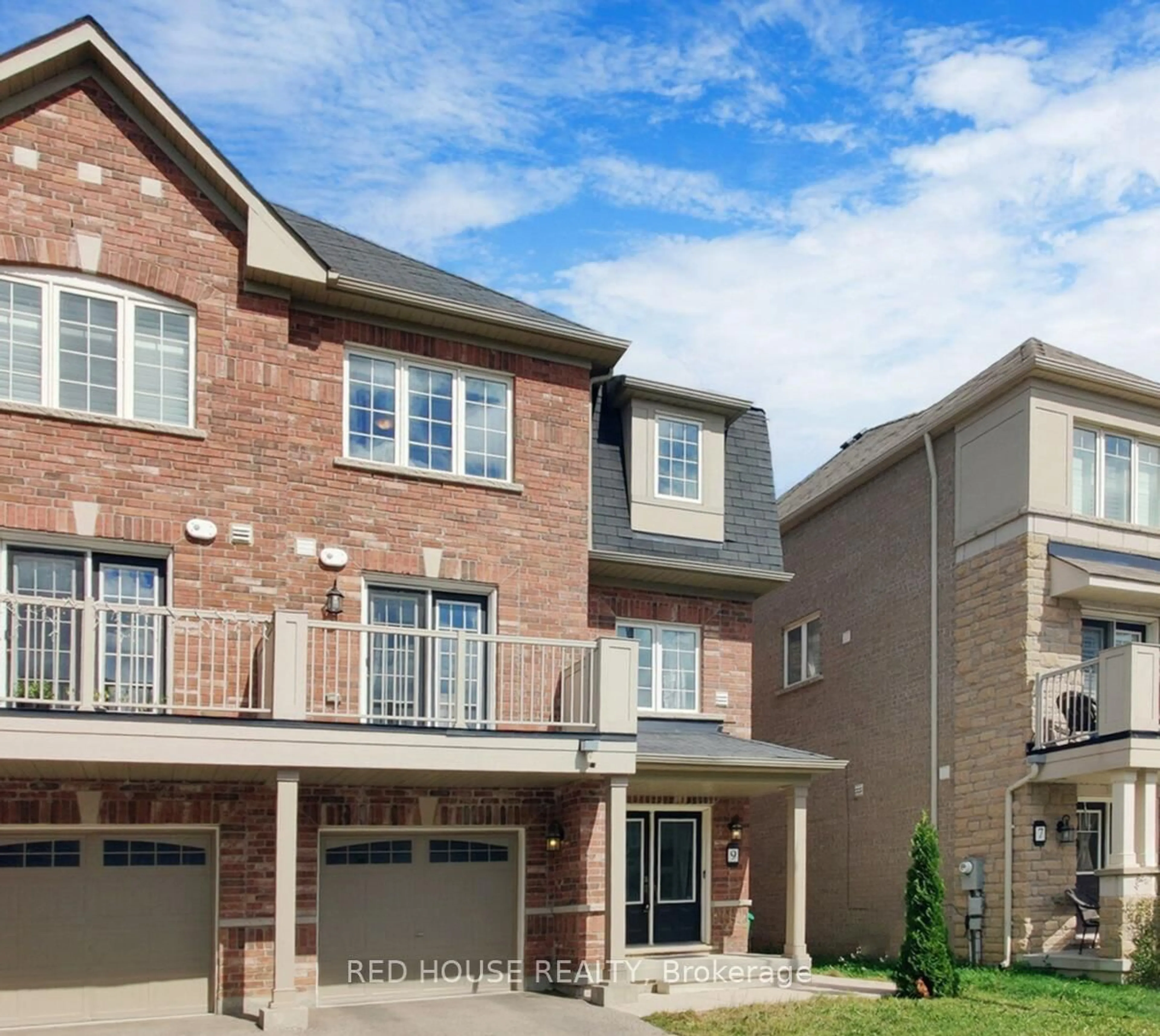 Home with brick exterior material, street for 9 Daylight St, Brampton Ontario L7A 4N5