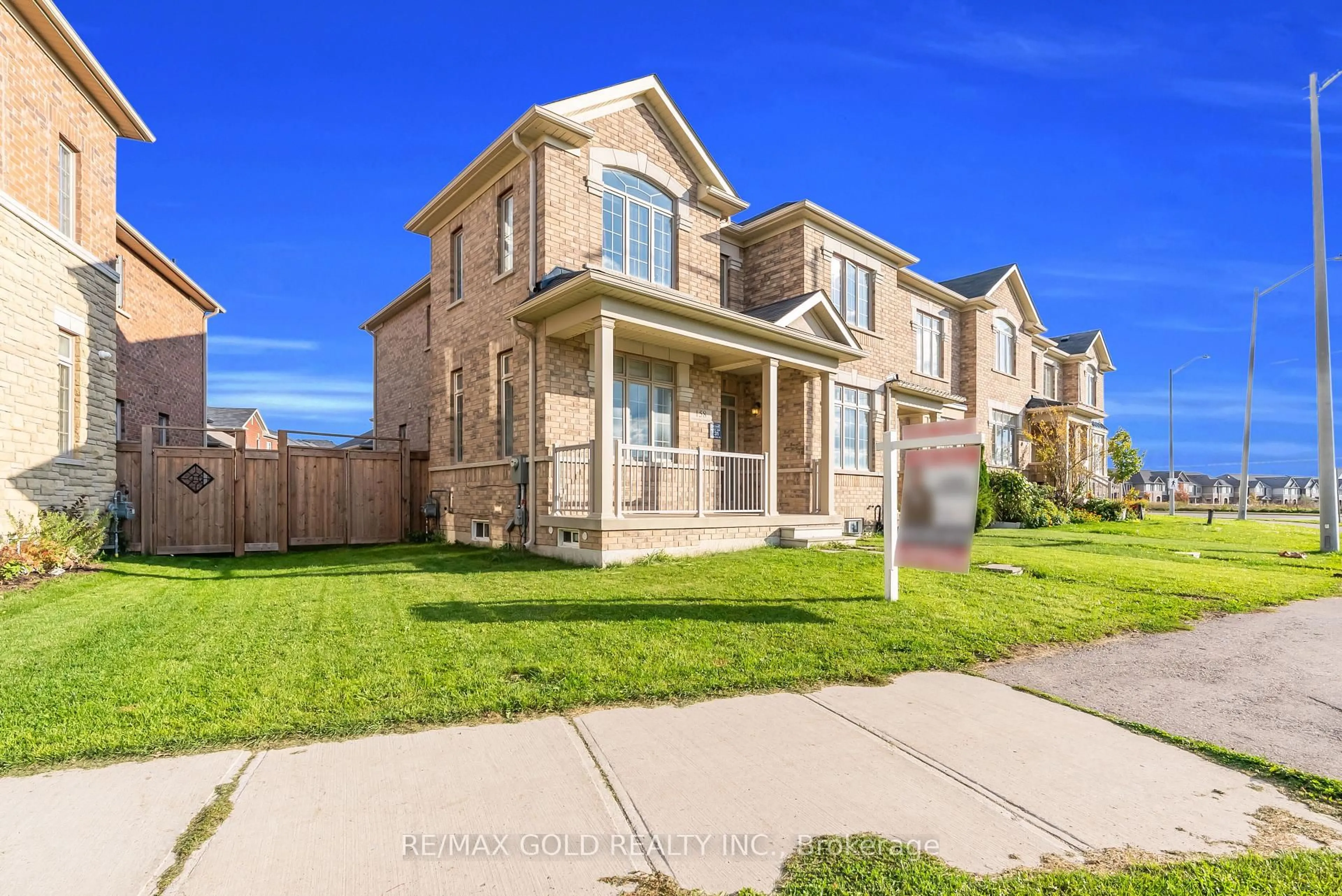 Home with brick exterior material, street for 158 Etheridge Ave, Milton Ontario L9E 0A5