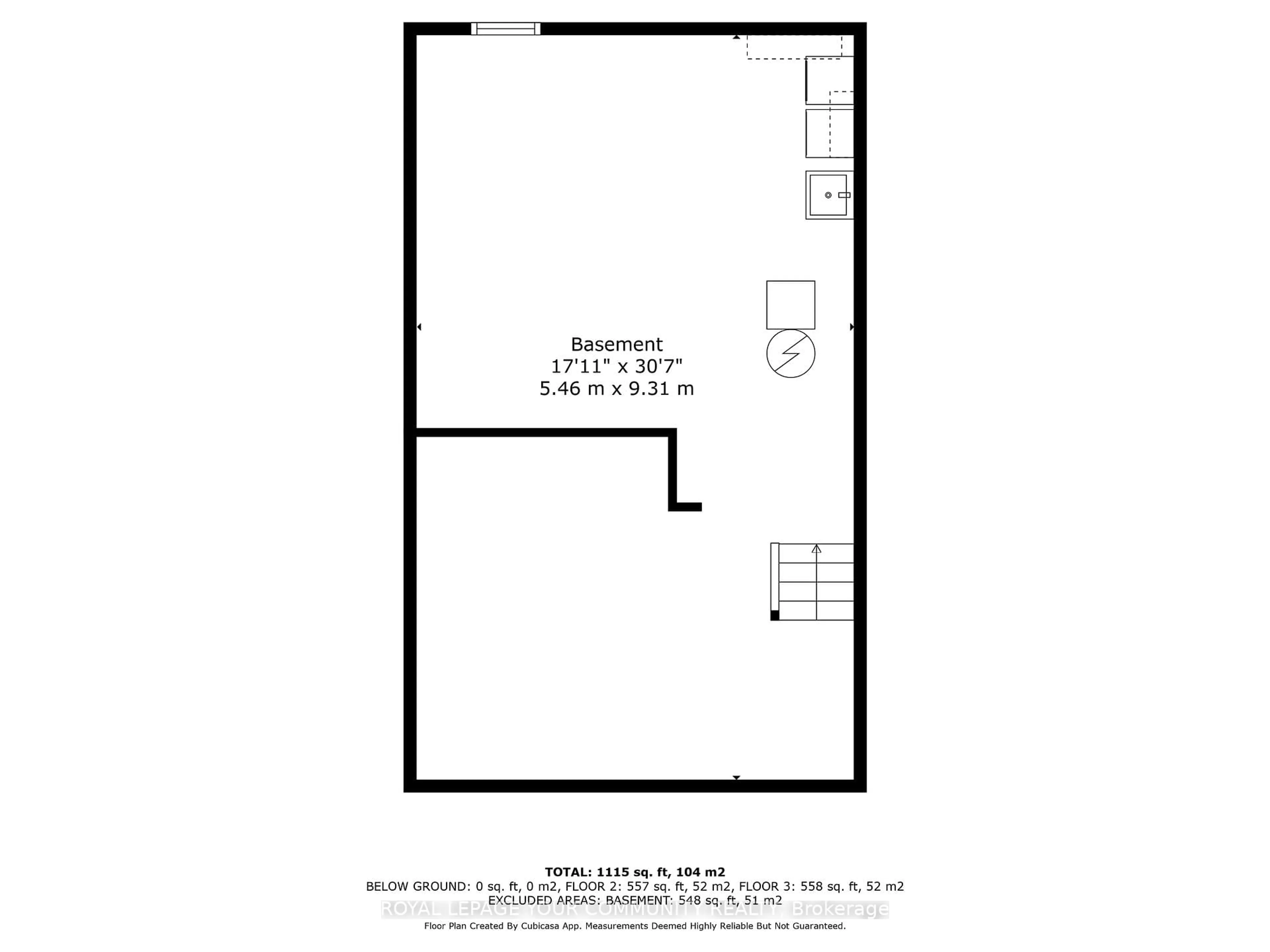 Floor plan for 1020 CENTRAL PARK Dr #39, Brampton Ontario L6S 3J5