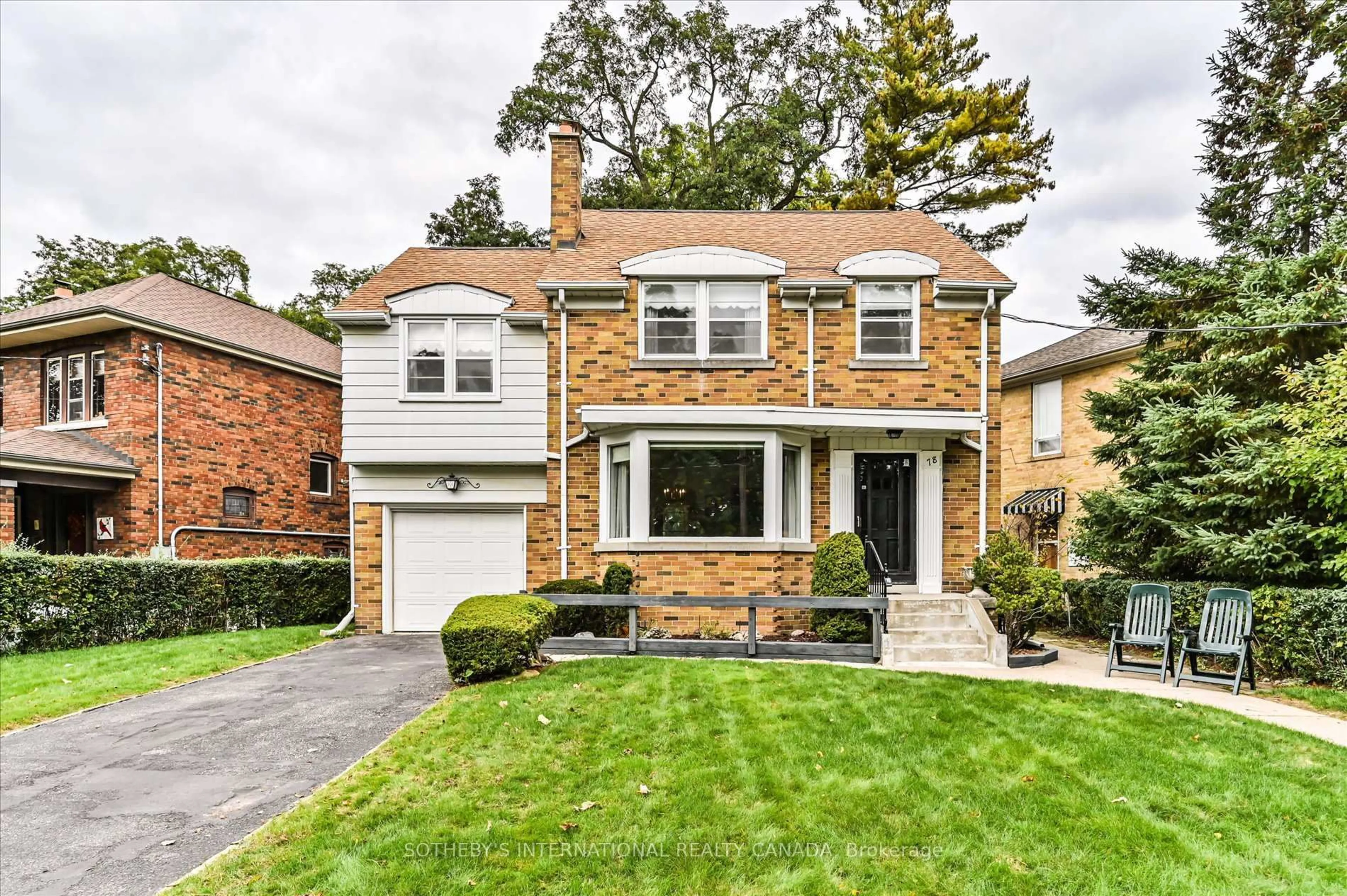 Home with brick exterior material, street for 78 Humberview Rd, Toronto Ontario M6S 1W8