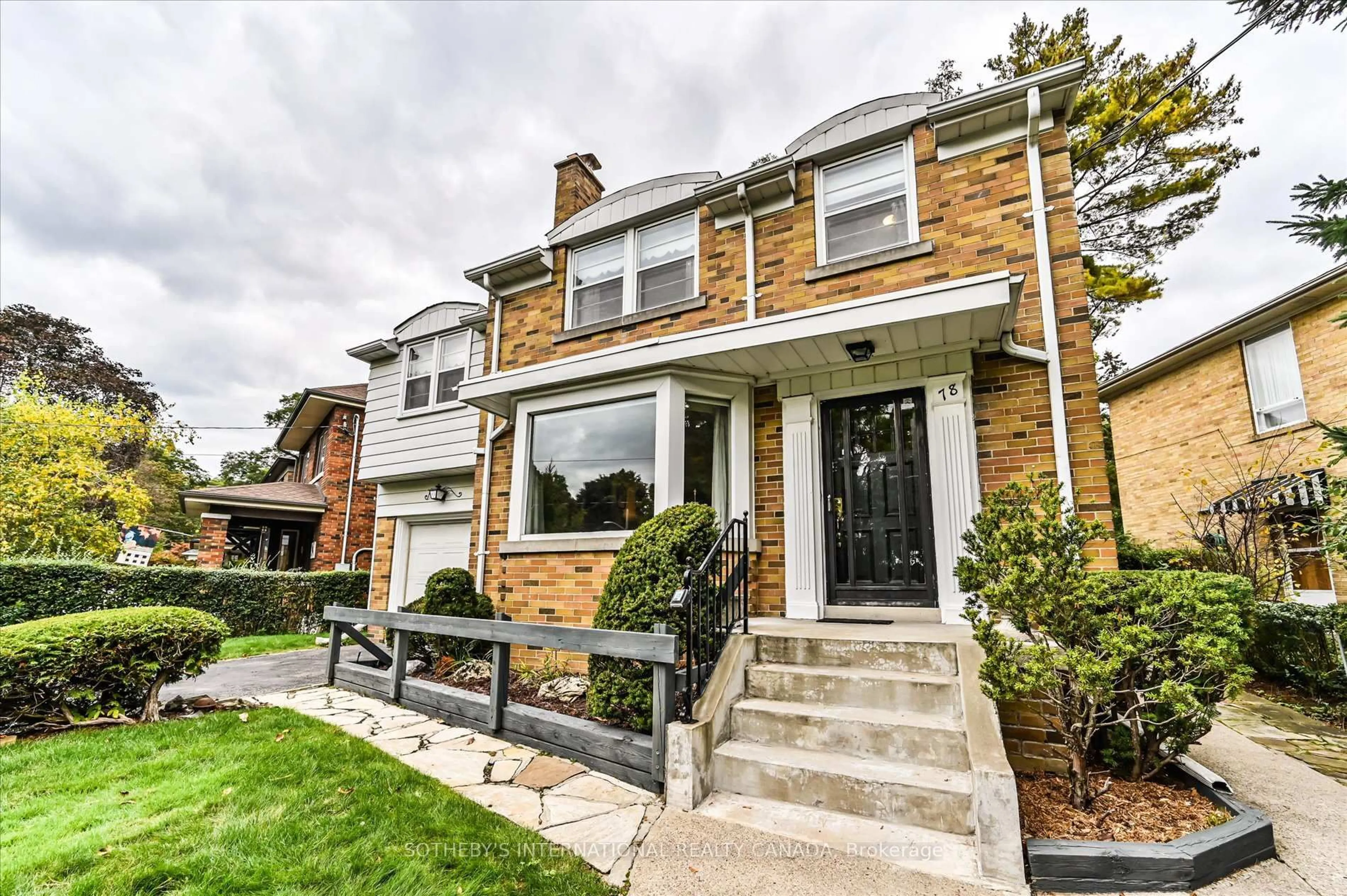 Home with brick exterior material, street for 78 Humberview Rd, Toronto Ontario M6S 1W8