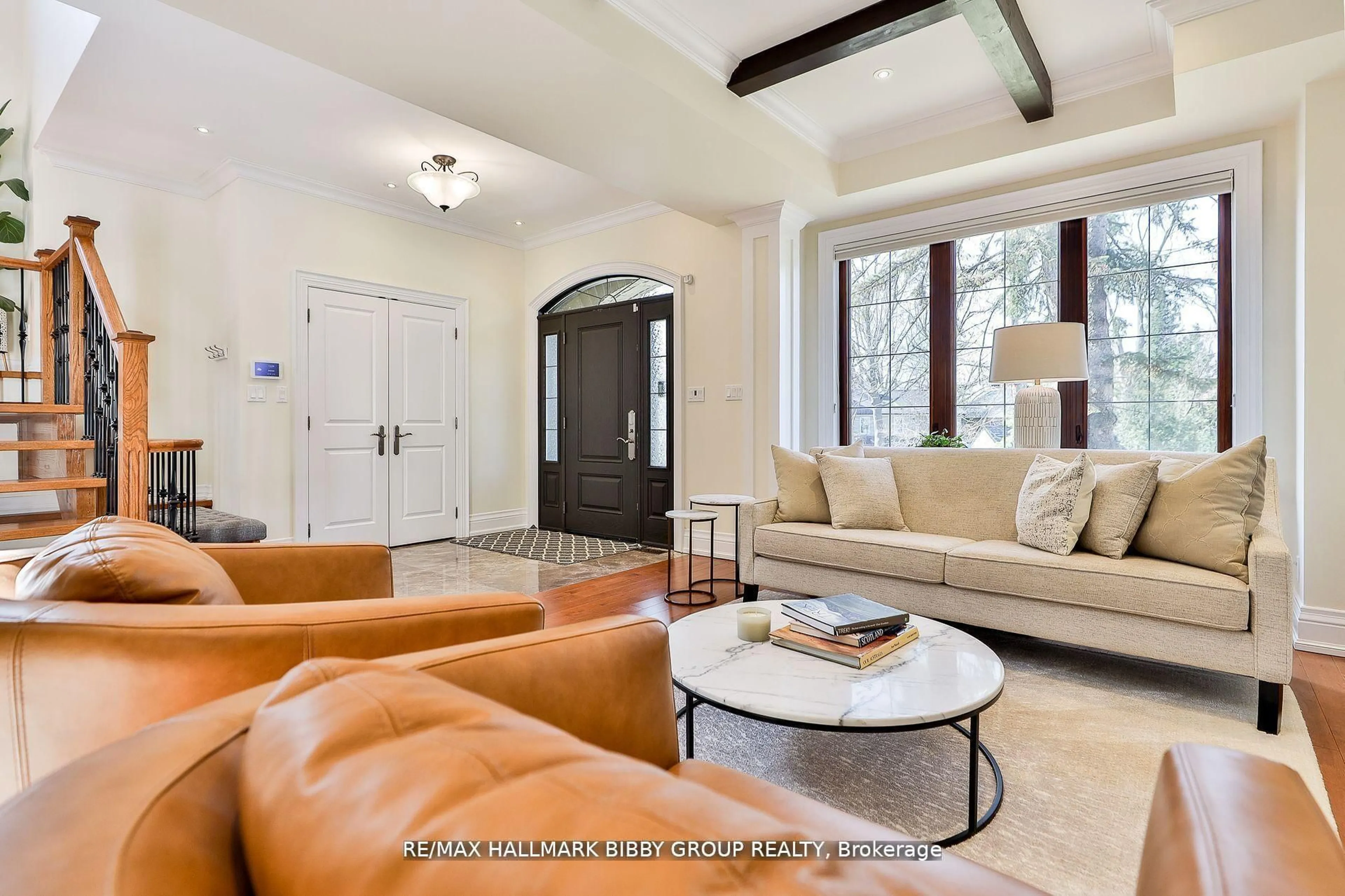 Living room with furniture, ceramic/tile floor for 11 Humbercrest Blvd, Toronto Ontario M6S 4K6