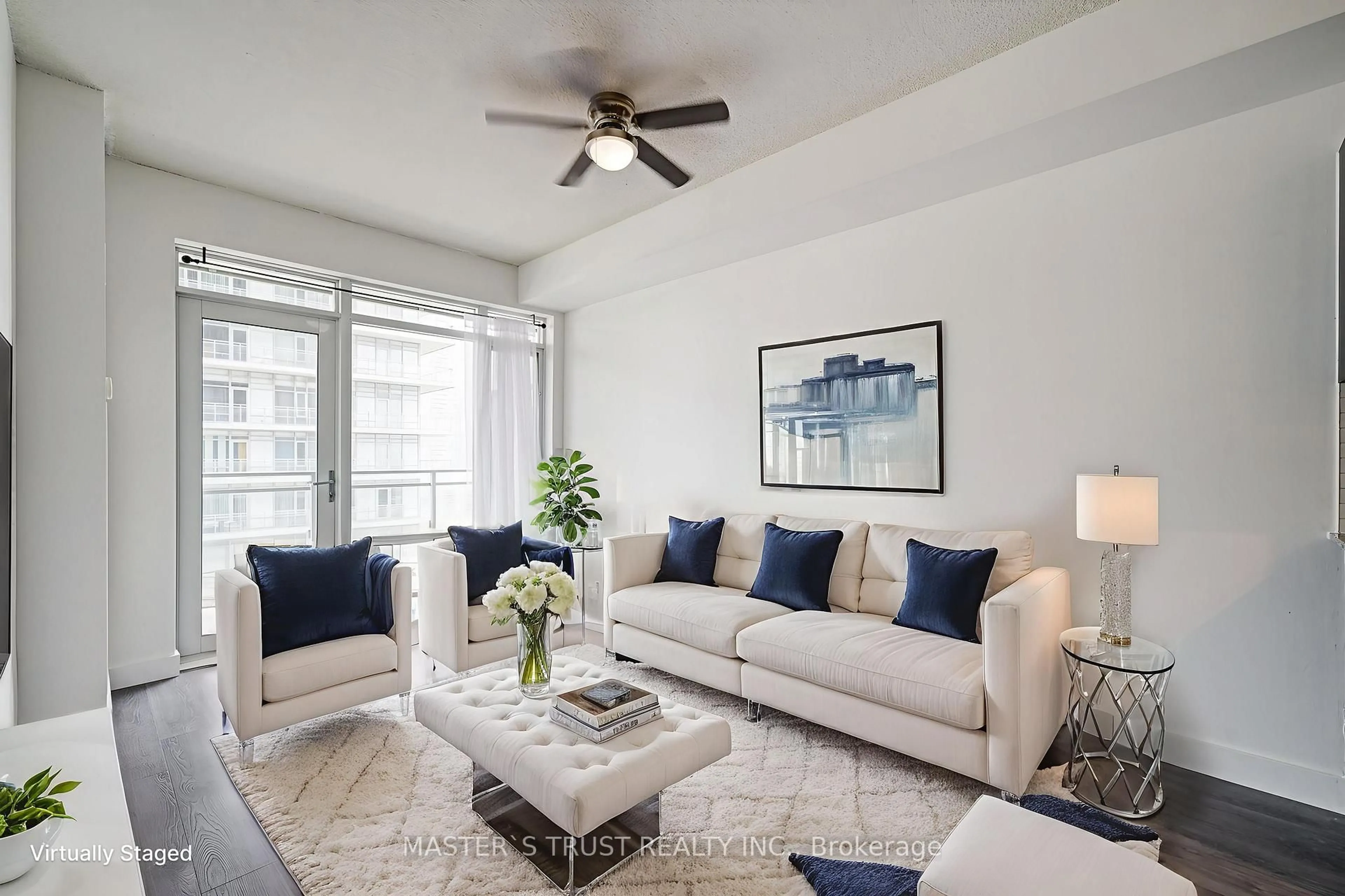 Living room with furniture, unknown for 360 Square One Dr #1203, Mississauga Ontario L5B 0G7