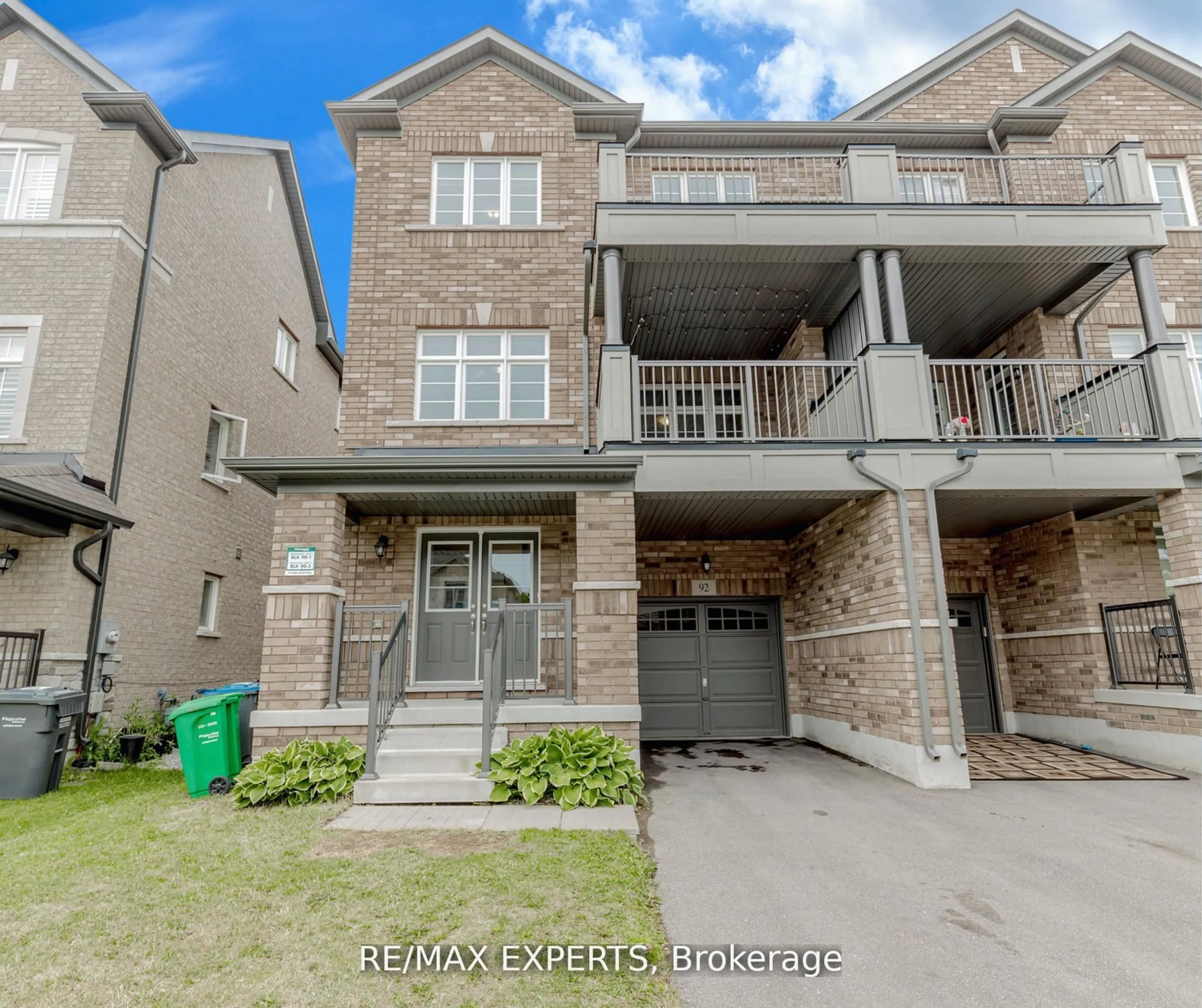 Home with brick exterior material, street for 92 Deer Ridge Tr, Caledon Ontario L7C 4H4