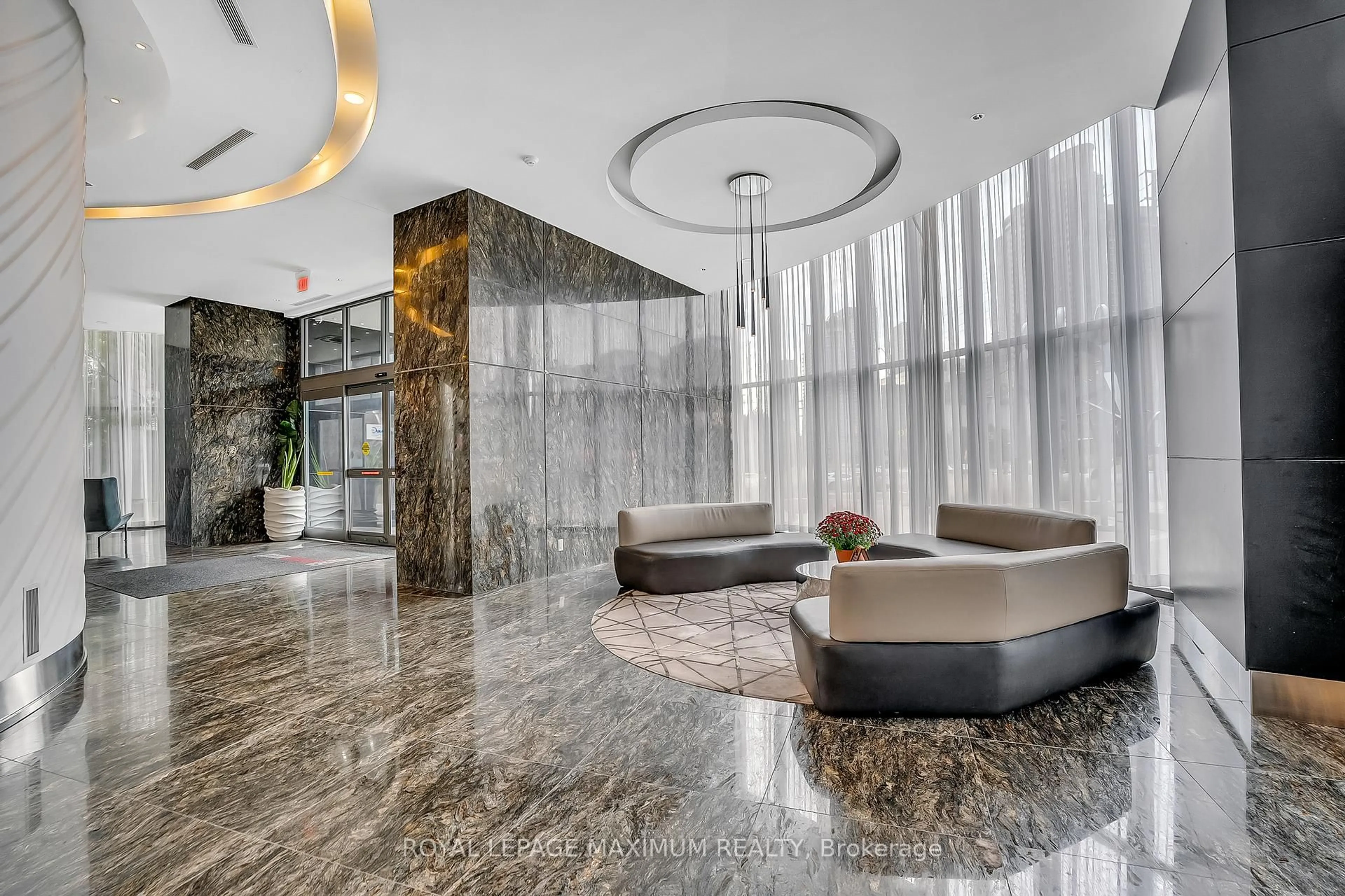 Lobby for 60 Absolute Ave #407, Mississauga Ontario L4Z 0A9