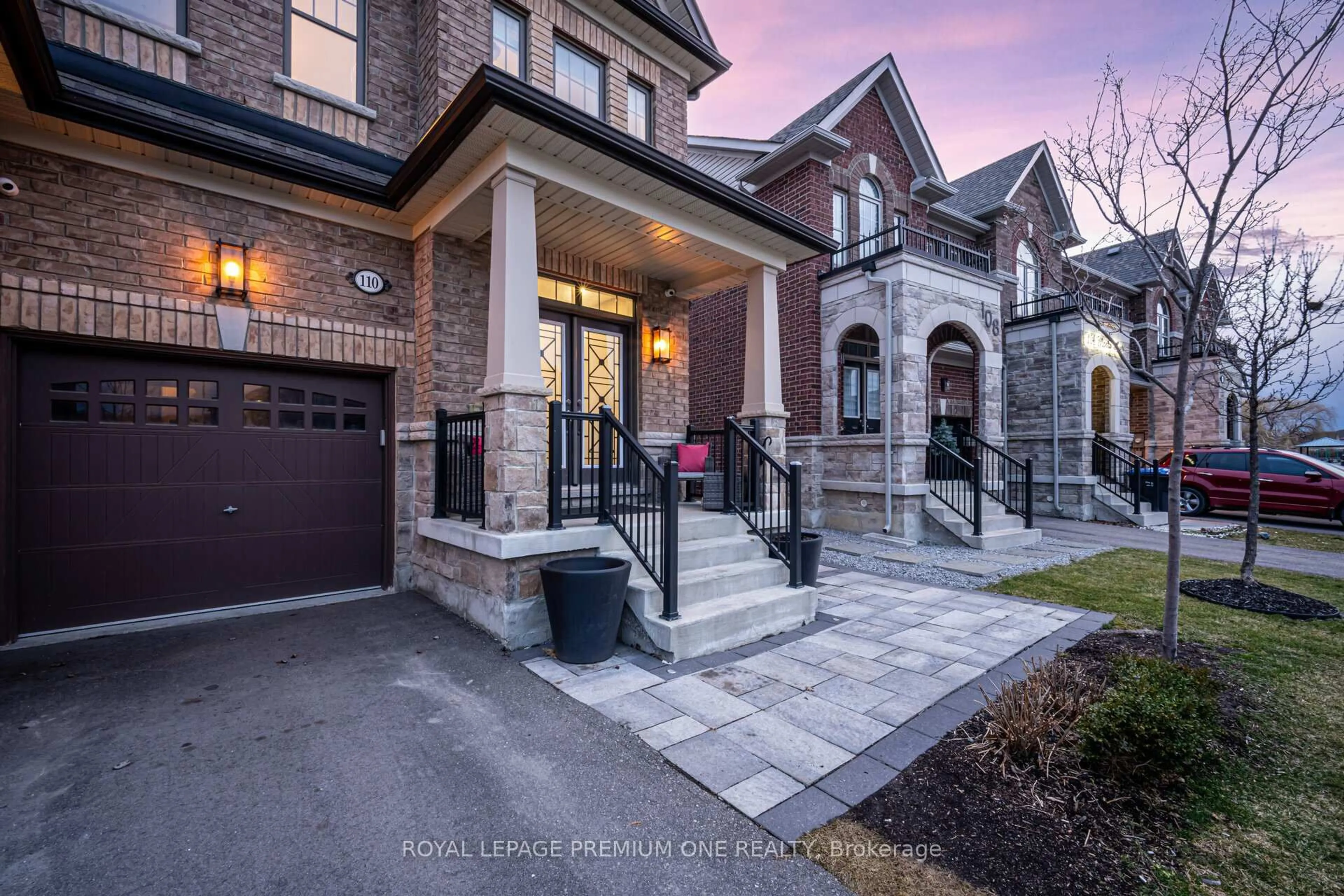 Home with brick exterior material, street for 110 Morra Ave, Caledon Ontario L7E 4K8