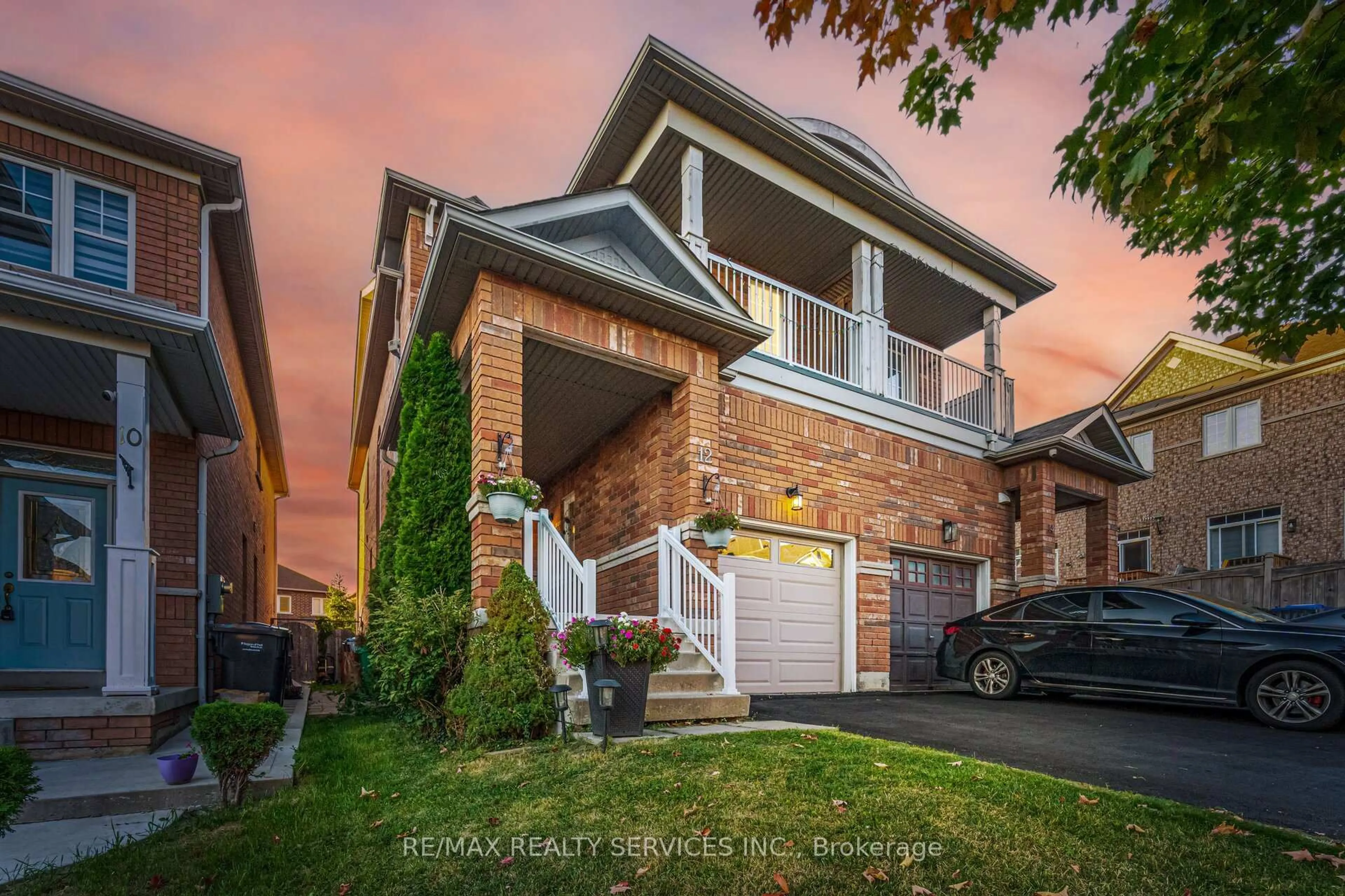 Home with brick exterior material, street for 12 Rainy Dale Rd, Brampton Ontario L6V 4S7