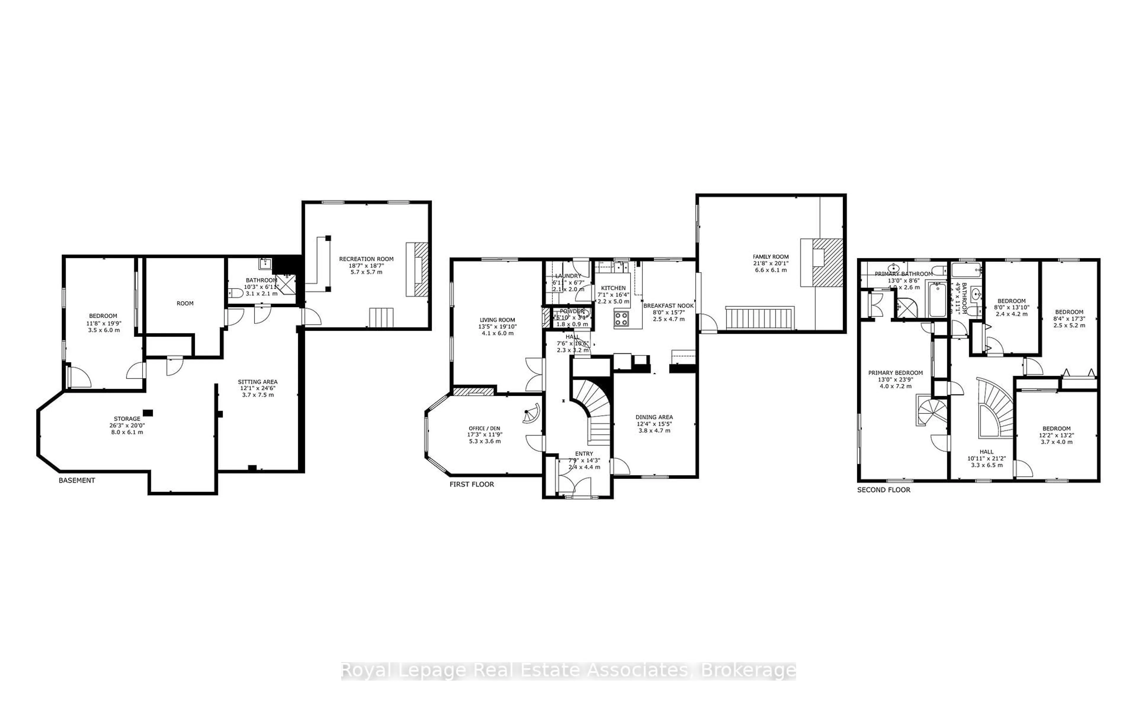 Floor plan for 2235 Bennington Gate, Oakville Ontario L6J 5Z3