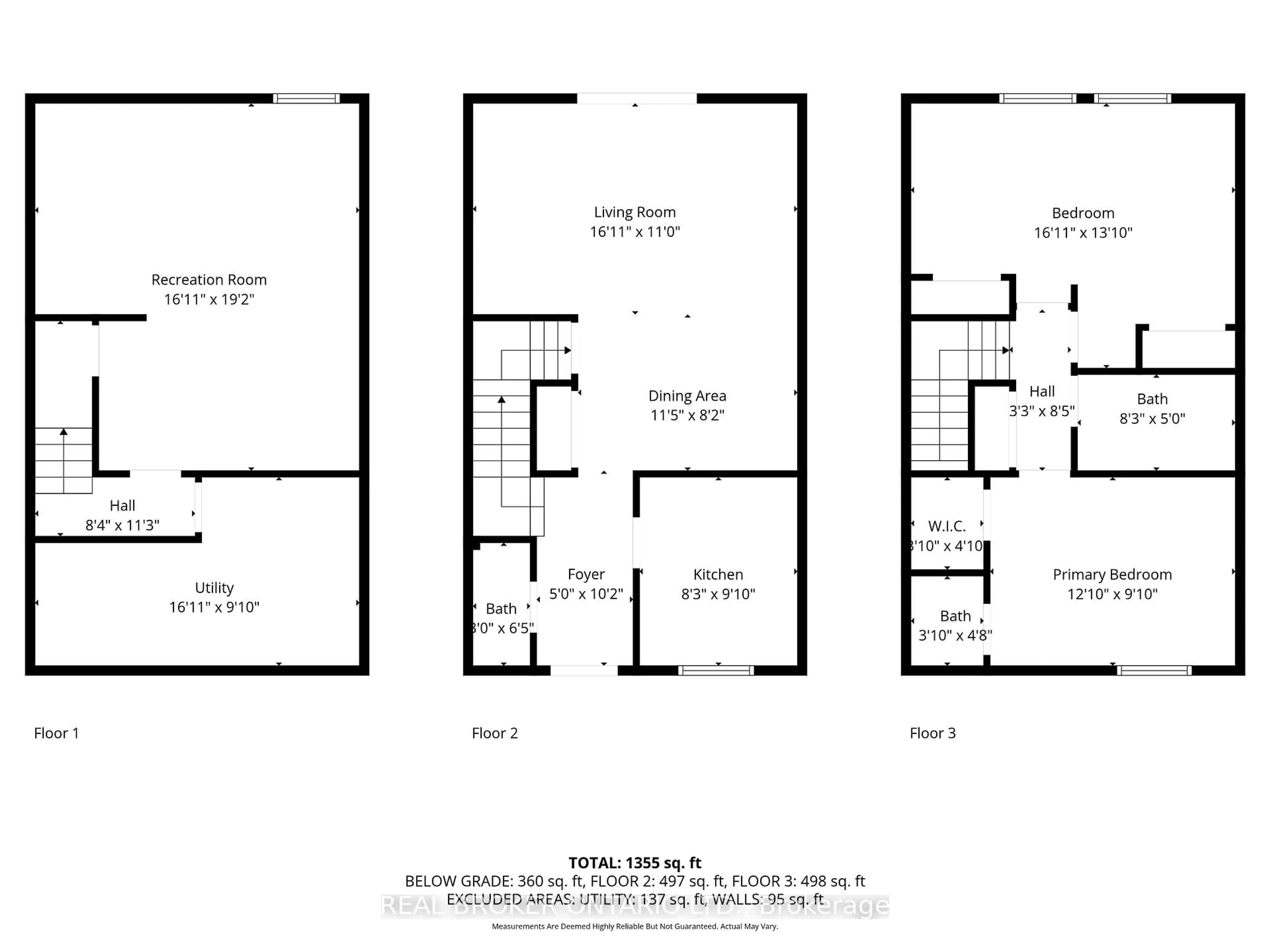 Floor plan for 2107 Marine Dr #21, Oakville Ontario L6L 1B8