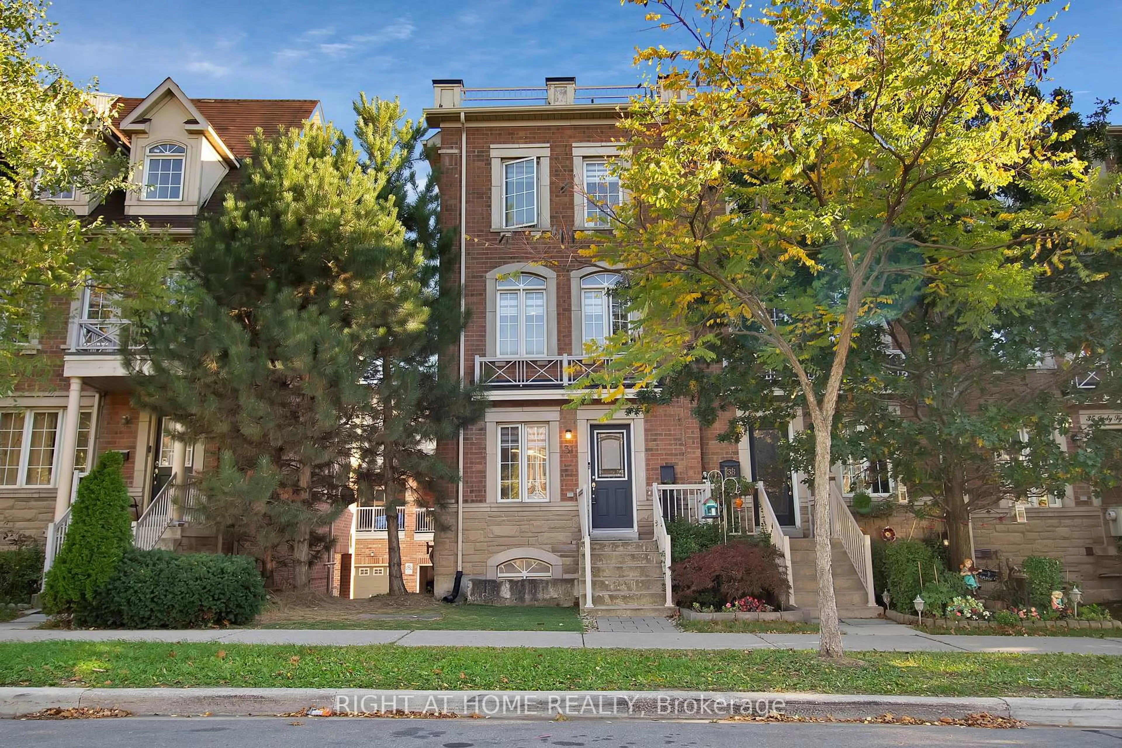 Home with brick exterior material, street for 31 Judy Sgro Ave, Toronto Ontario M3L 0A8