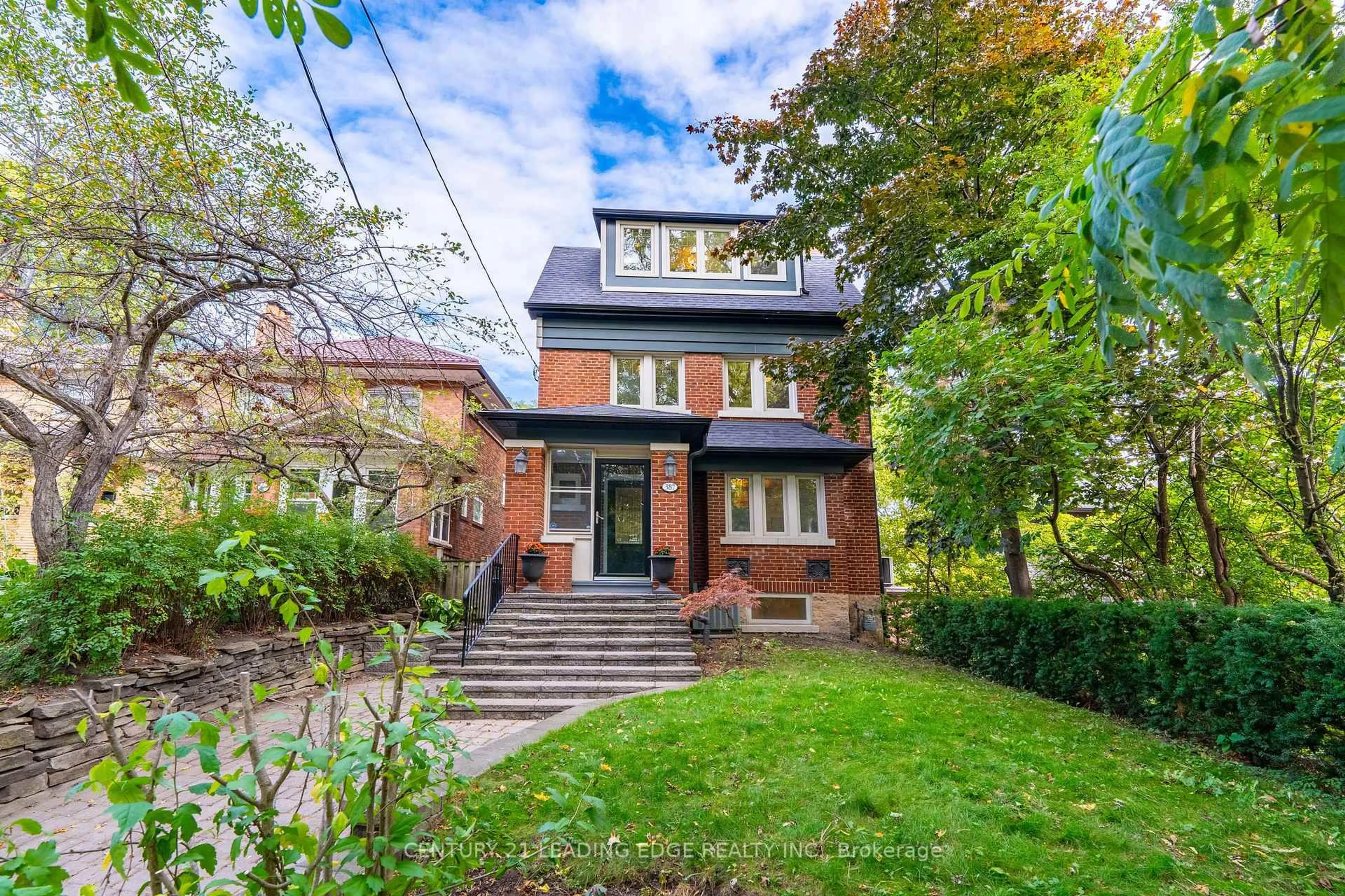 Home with brick exterior material, street for 387 Kennedy Ave, Toronto Ontario M6P 3C5
