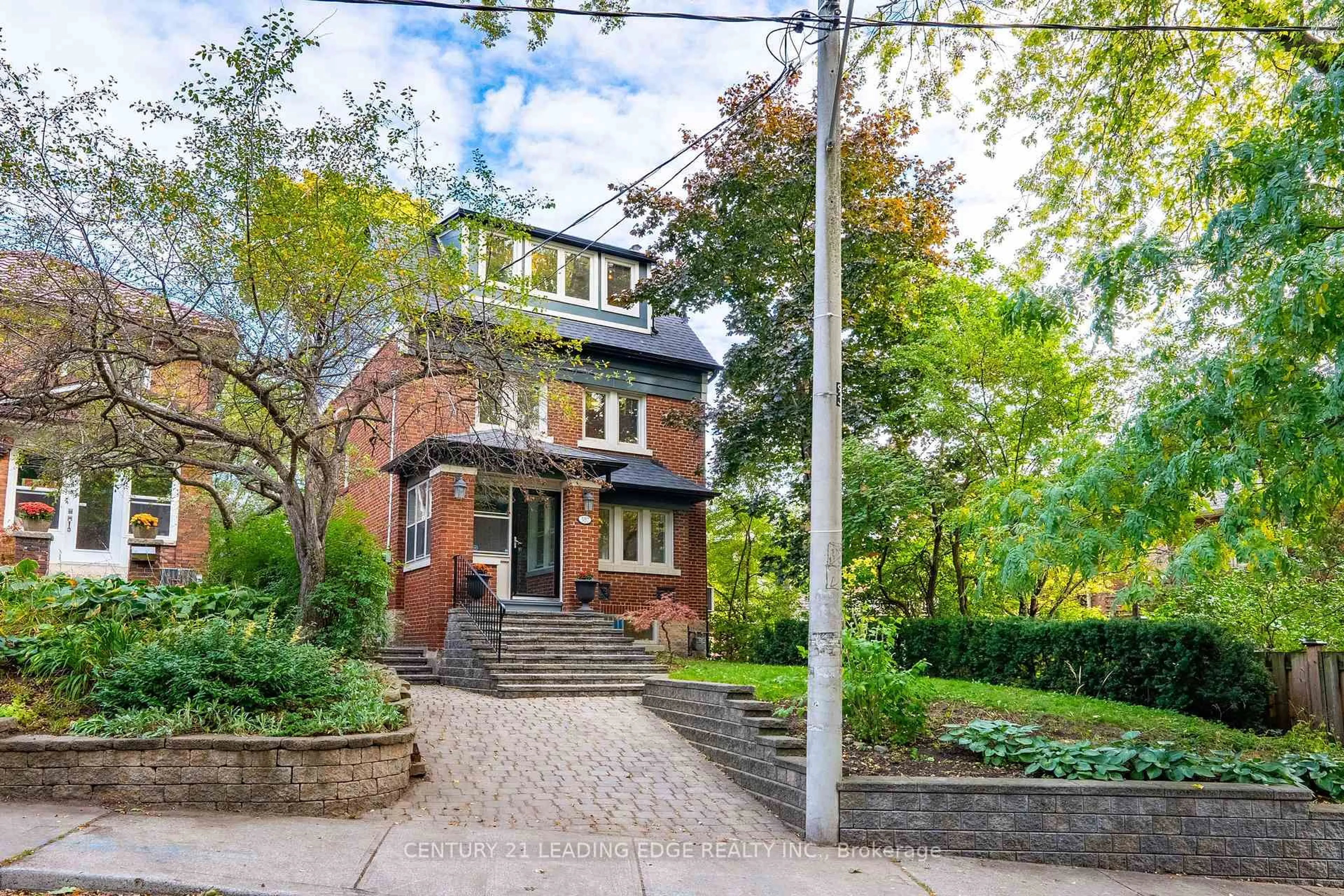Home with brick exterior material, street for 387 Kennedy Ave, Toronto Ontario M6P 3C5