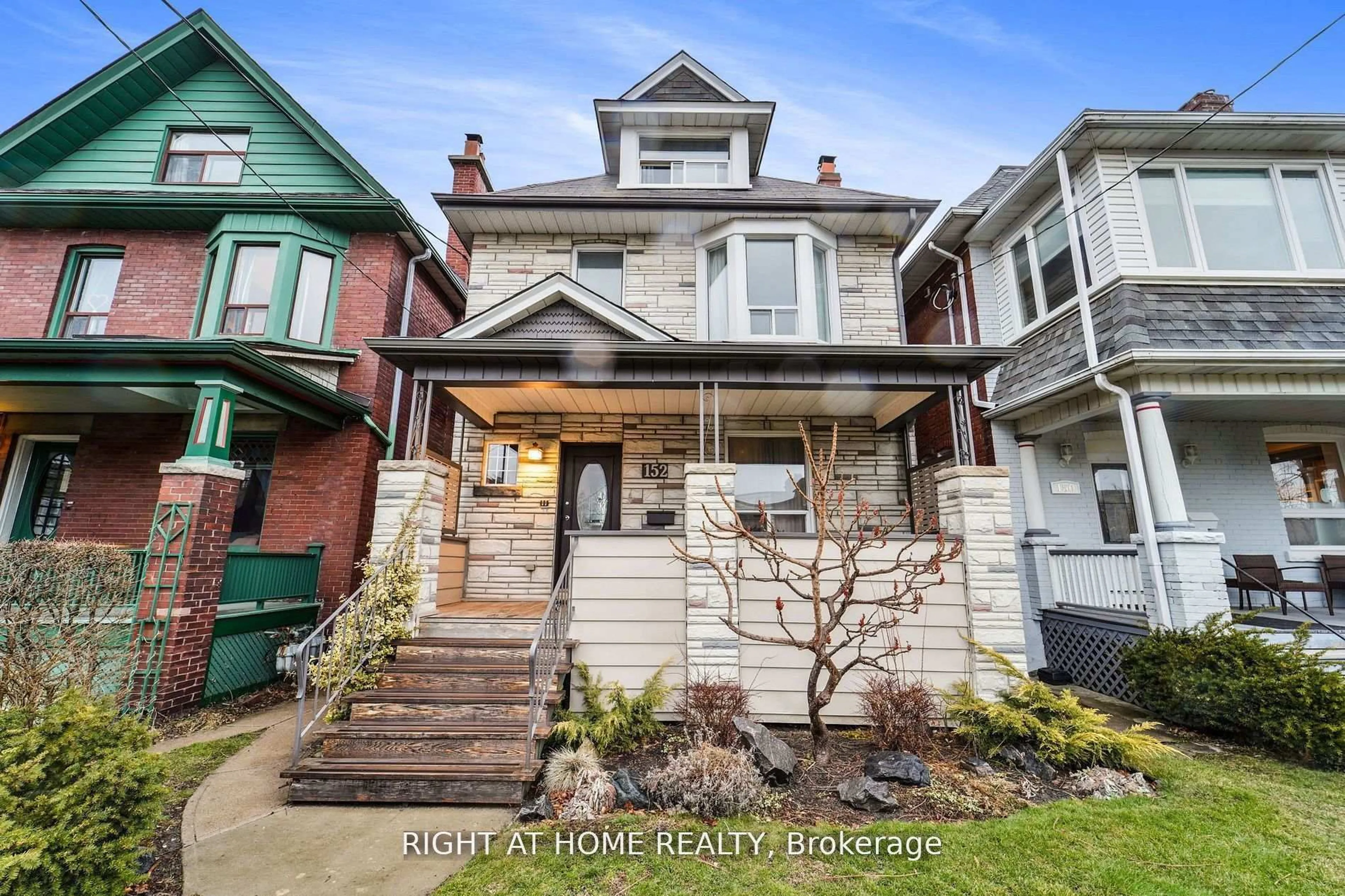 Home with brick exterior material, street for 152 Wright Ave, Toronto Ontario M6R 1L2