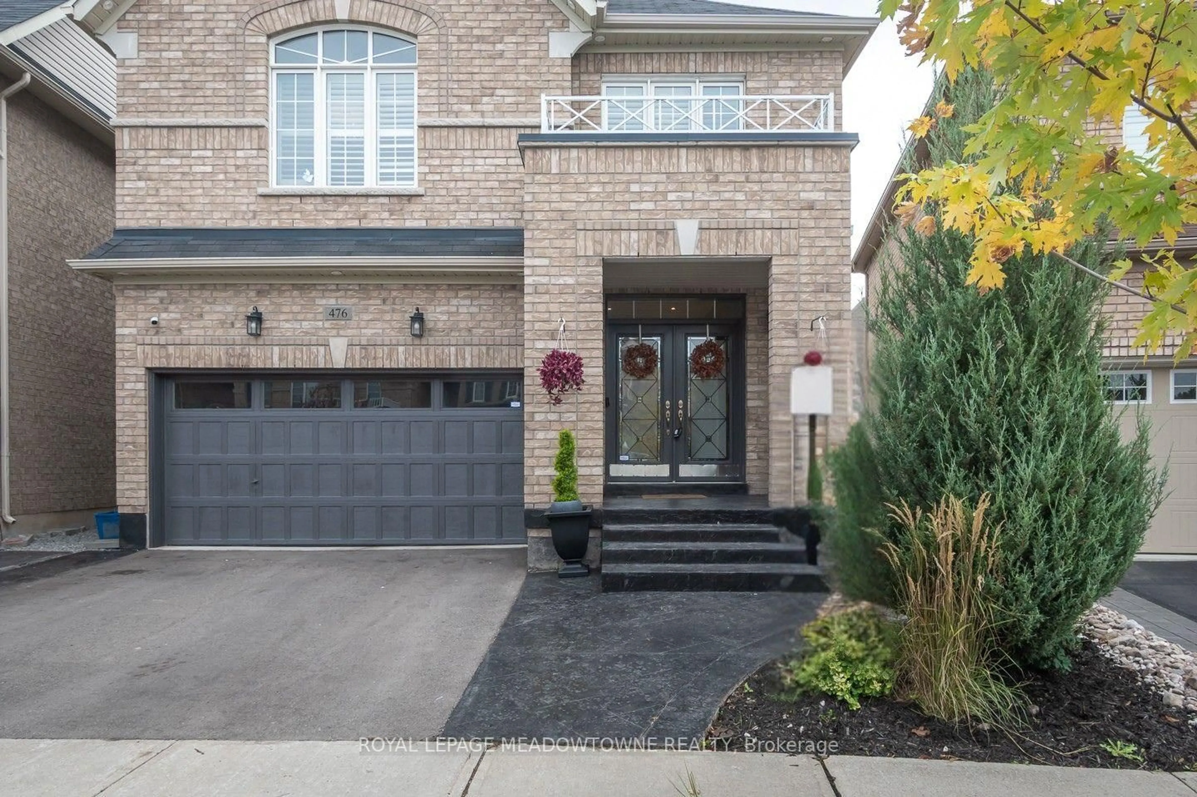 Home with brick exterior material, street for 476 Mcgibbon Dr, Milton Ontario L9T 5K7