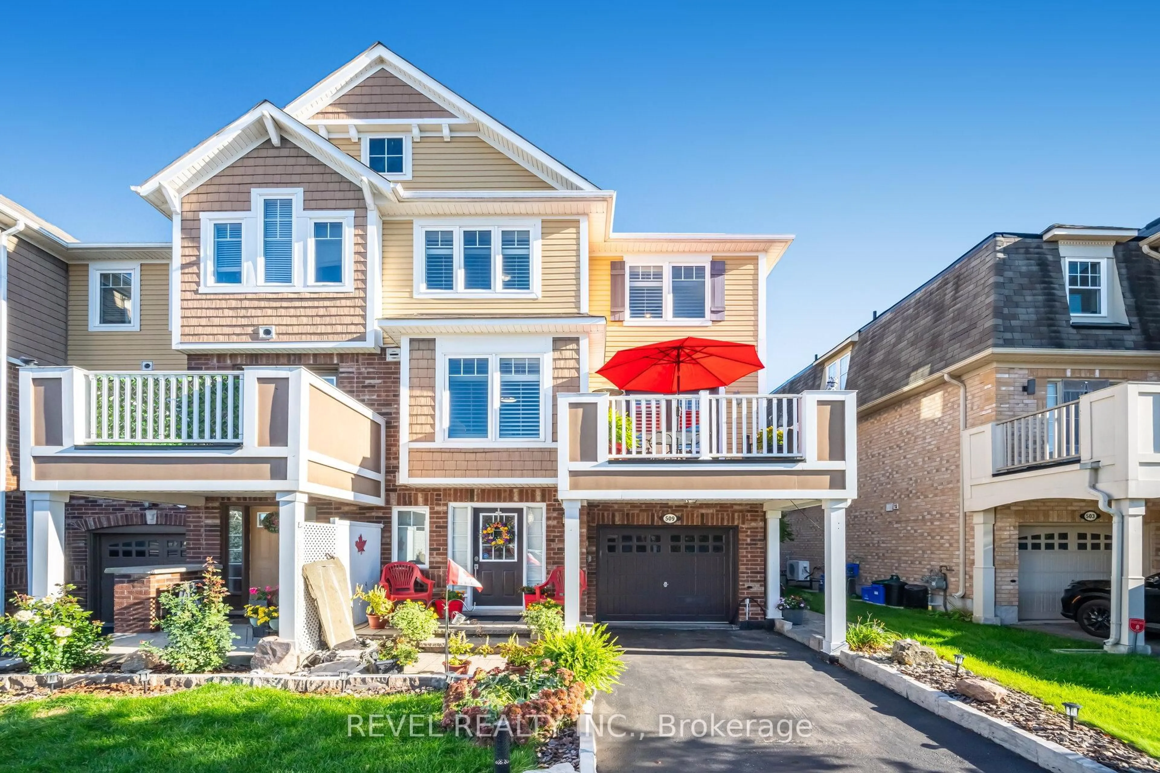 Home with brick exterior material, street for 509 Mcjannett Ave, Milton Ontario L9T 7V4