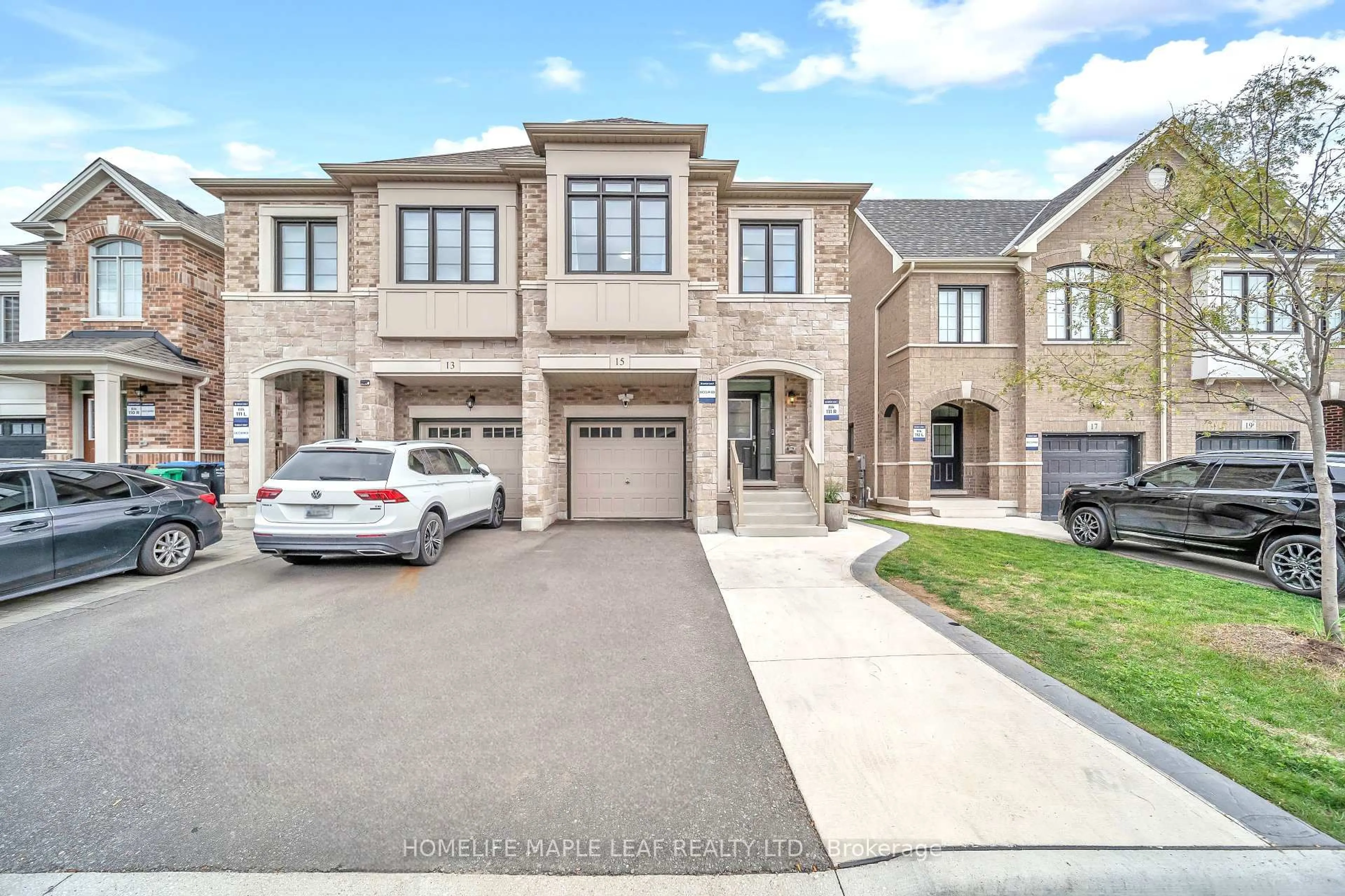 Home with brick exterior material, street for 15 Quinton Rdge, Brampton Ontario L6Y 6J4