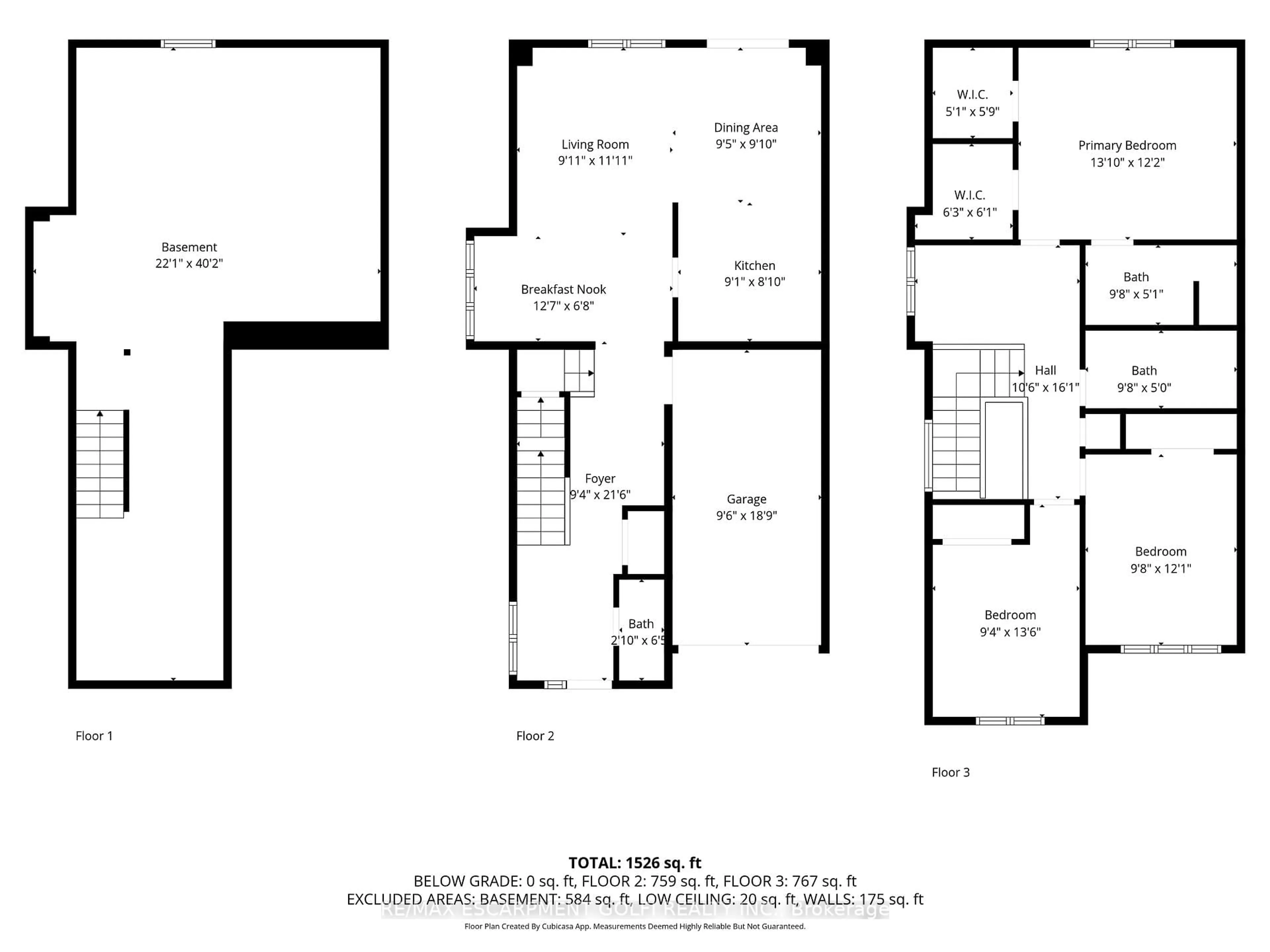 Floor plan for 5056 New St #1, Burlington Ontario L7L 0H4