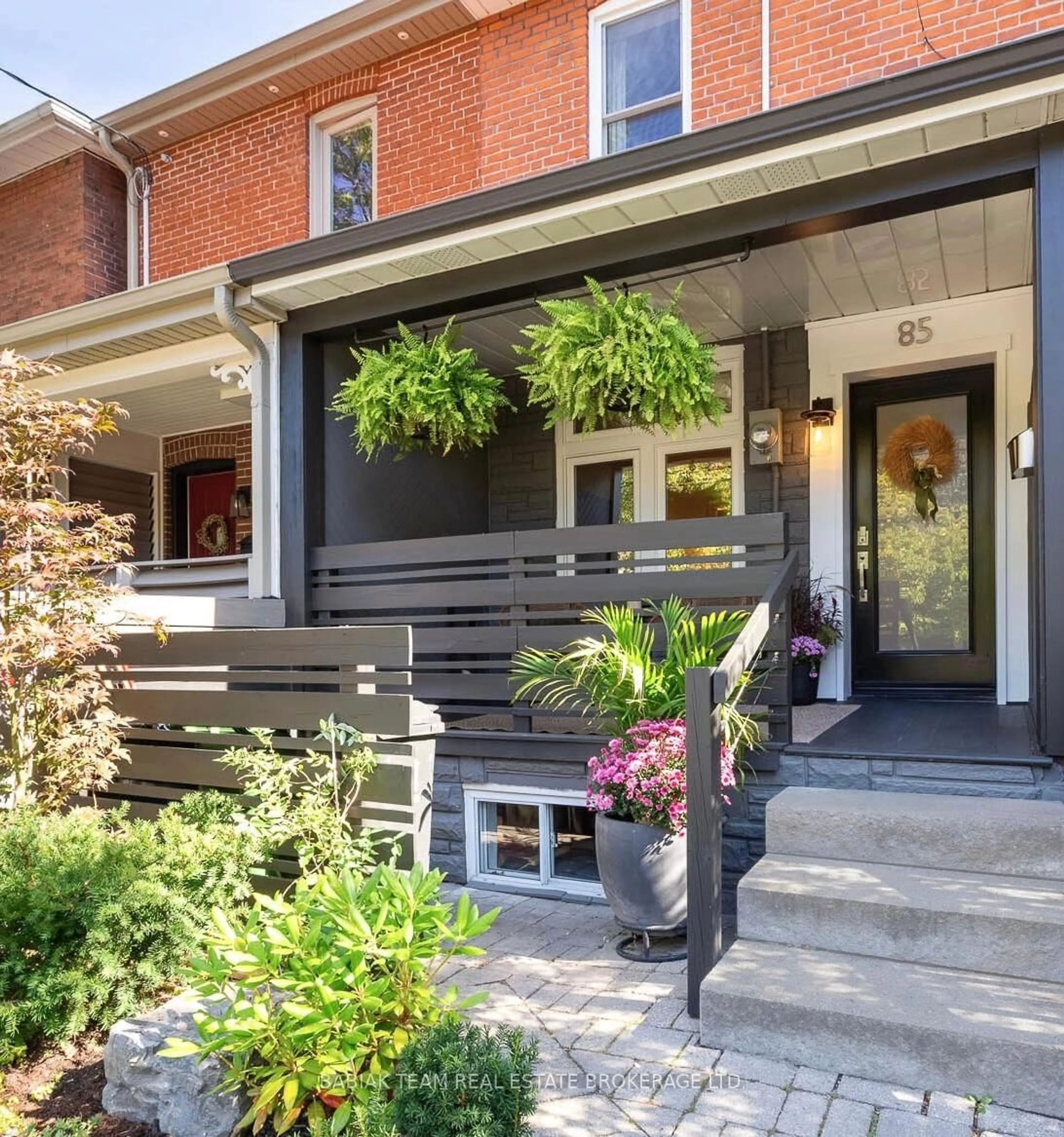Home with brick exterior material, street for 85 Watson Ave, Toronto Ontario M6S 4E2