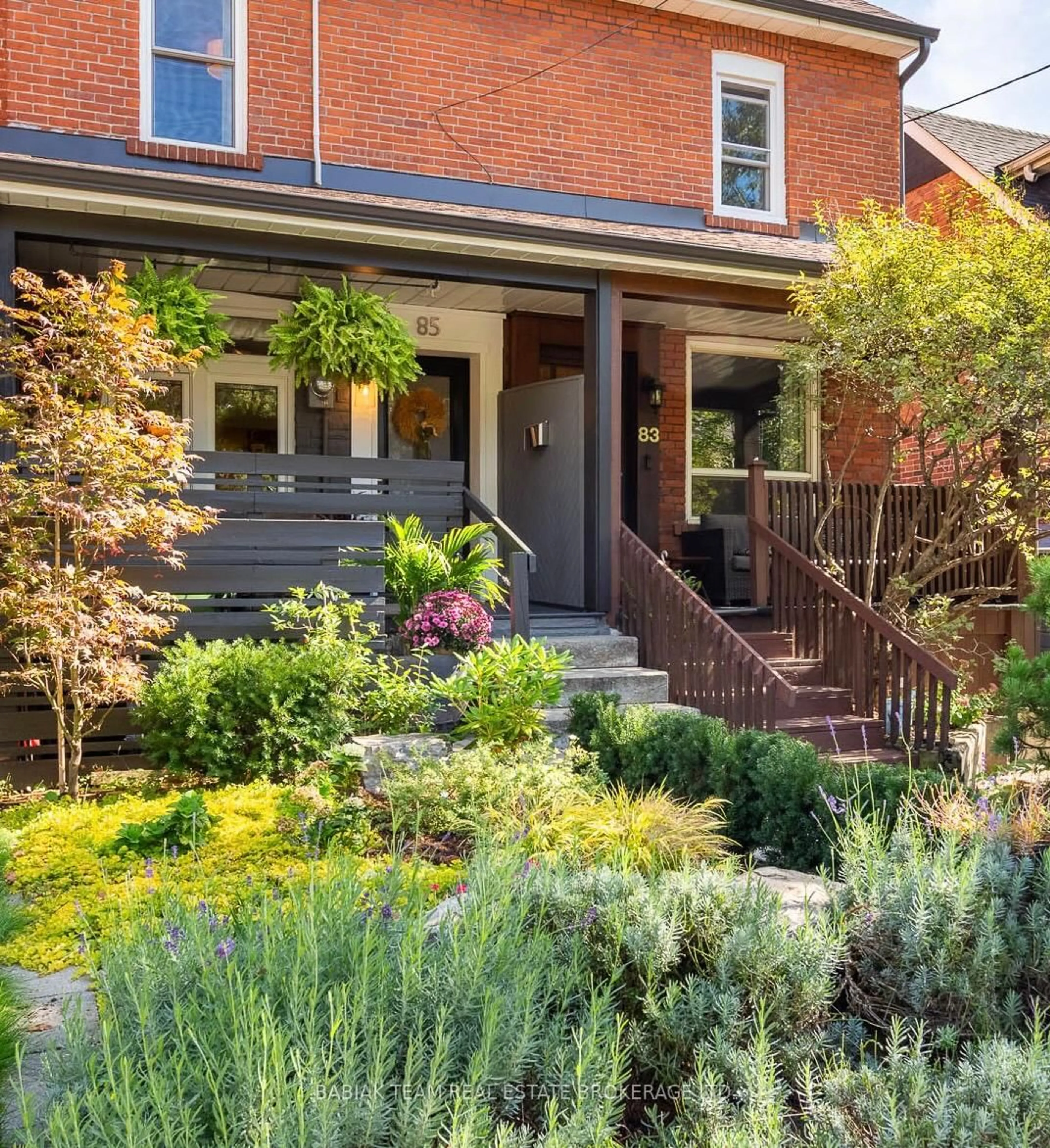 Home with brick exterior material, street for 85 Watson Ave, Toronto Ontario M6S 4E2