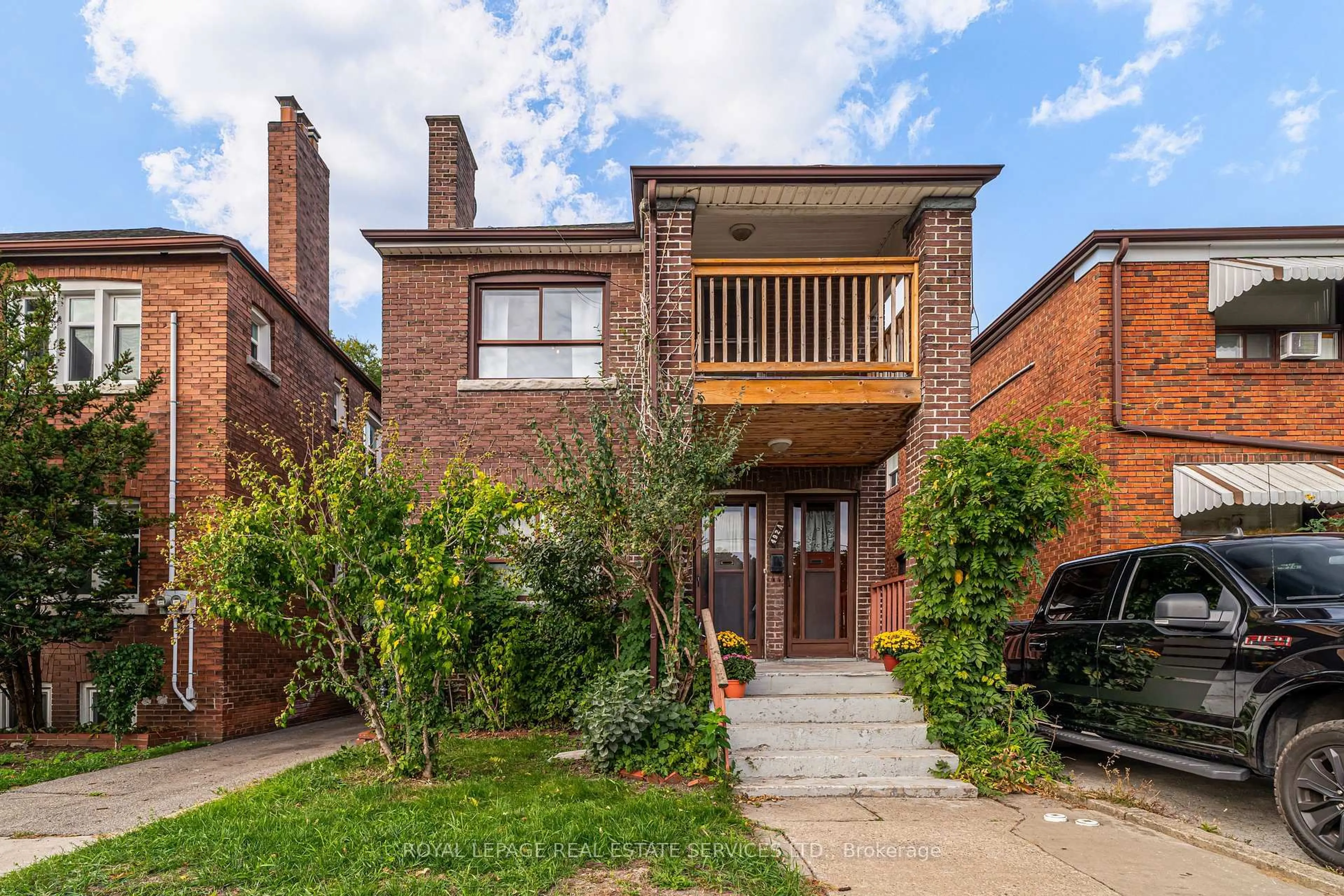 Home with brick exterior material, street for 492 Jane St, Toronto Ontario M6S 4A2