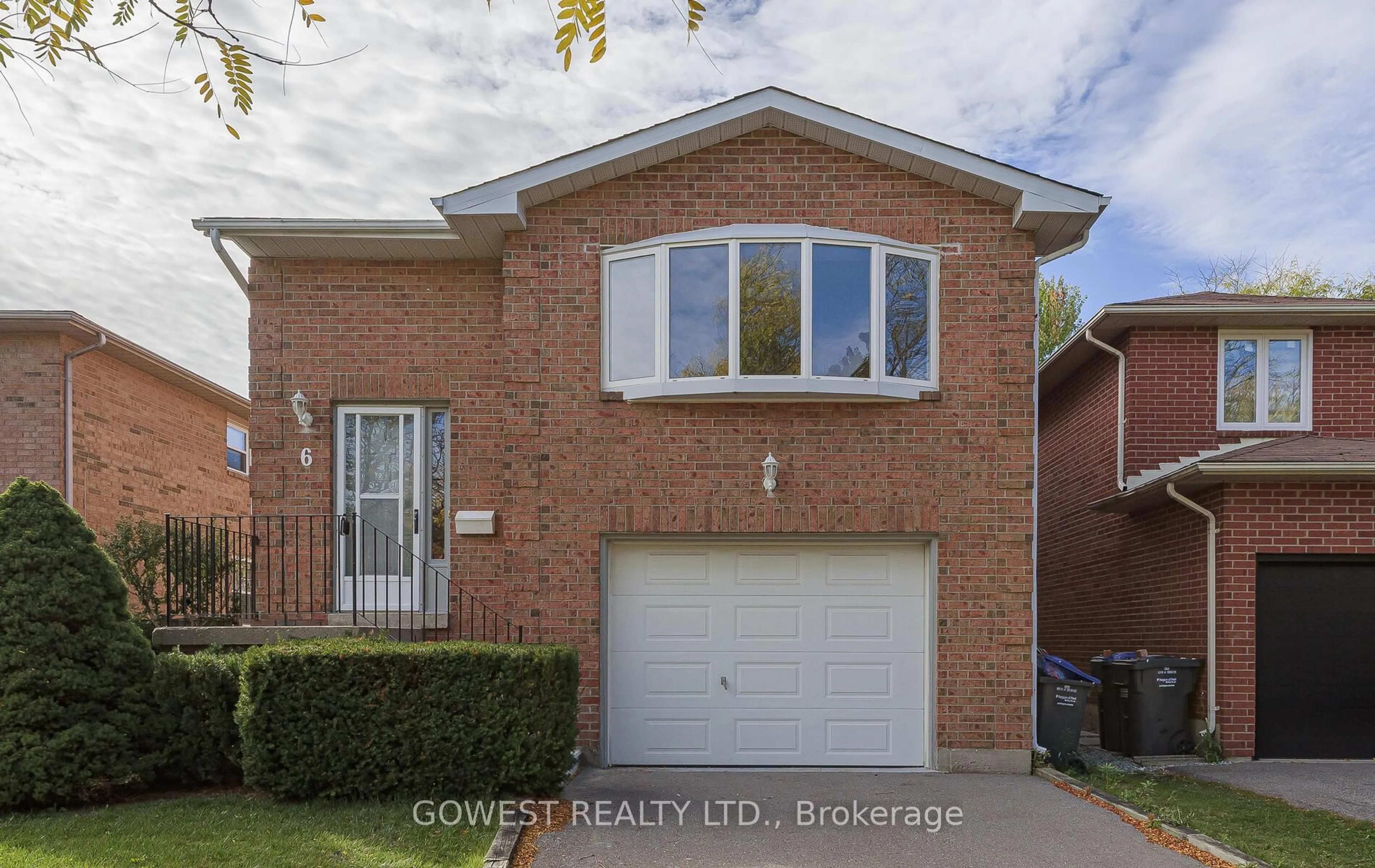 Home with brick exterior material, street for 6 Elderbank Crt, Brampton Ontario L6Z 3B2
