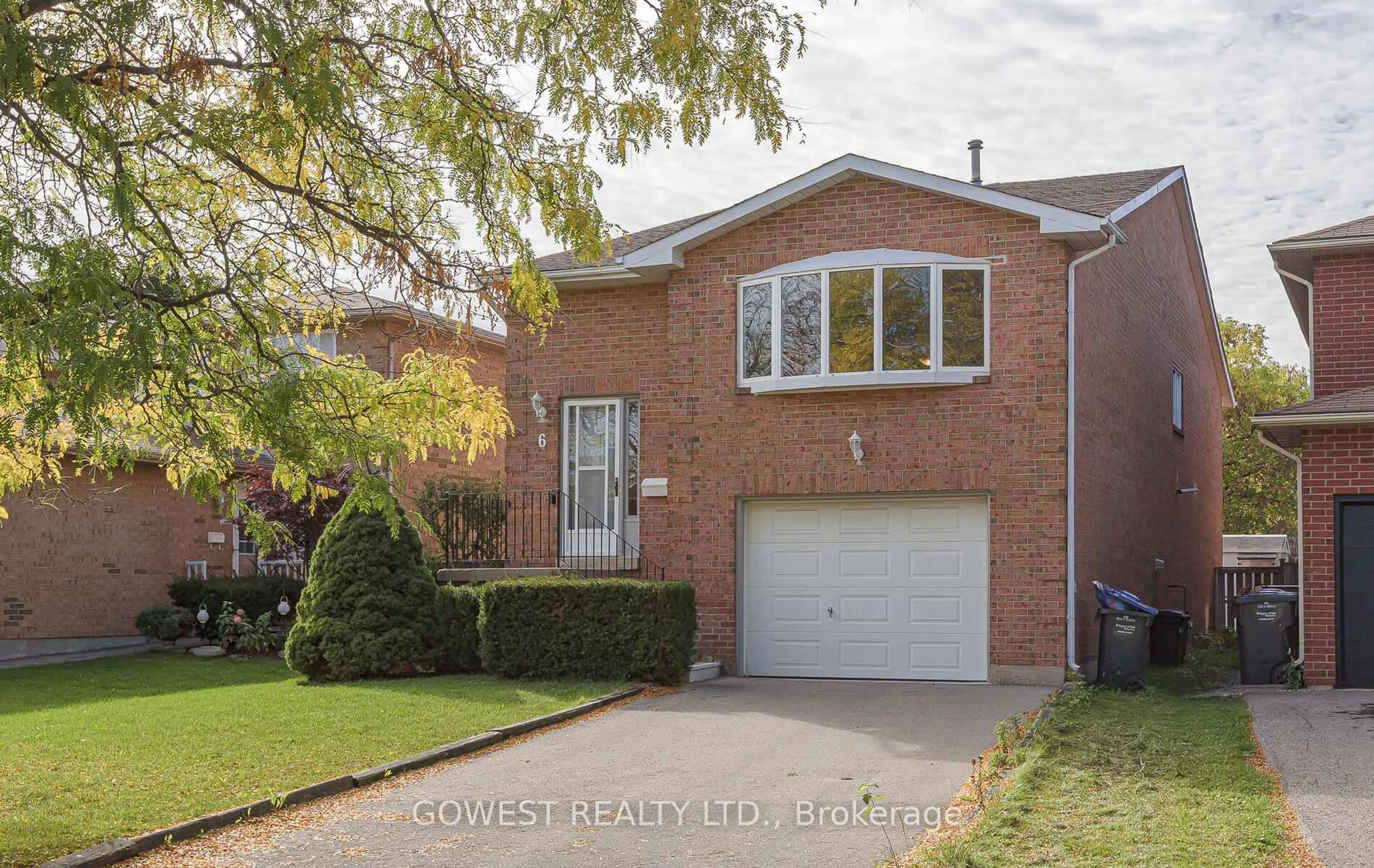 Home with brick exterior material, street for 6 Elderbank Crt, Brampton Ontario L6Z 3B2