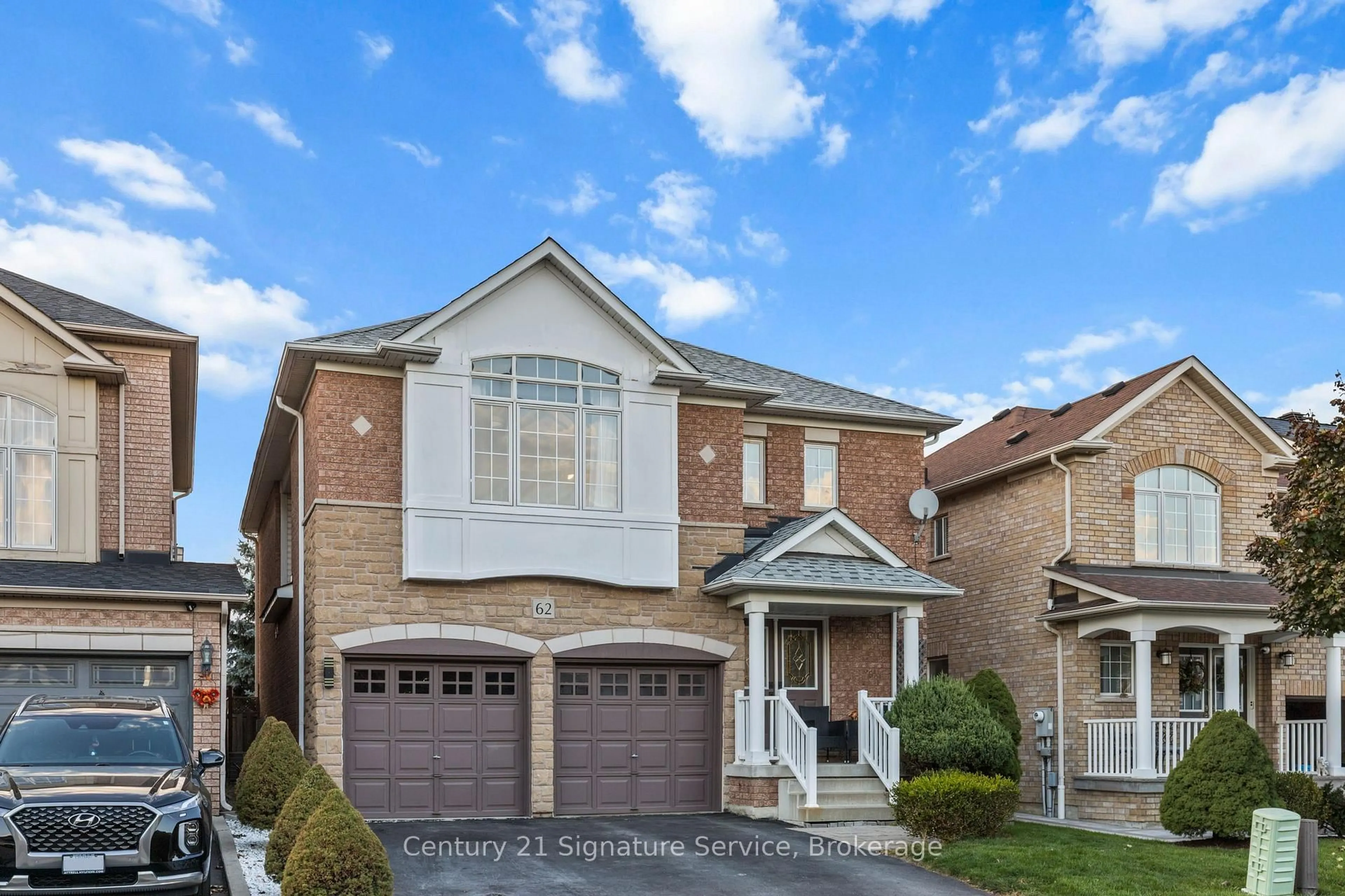 Home with brick exterior material, street for 62 Penbridge Circ, Brampton Ontario L7A 2P9