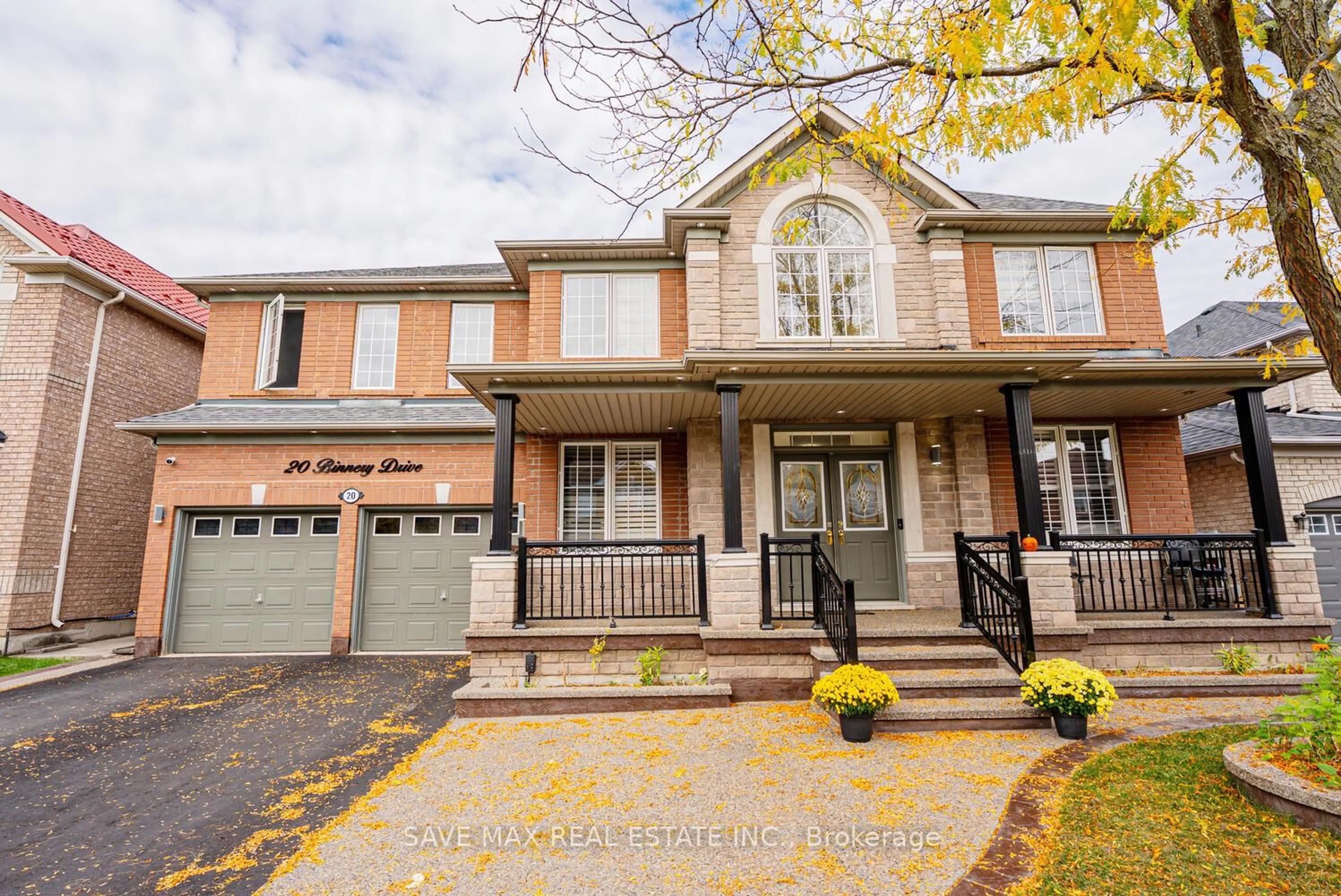 Home with brick exterior material, street for 20 Binnery Dr, Brampton Ontario L6P 1A3