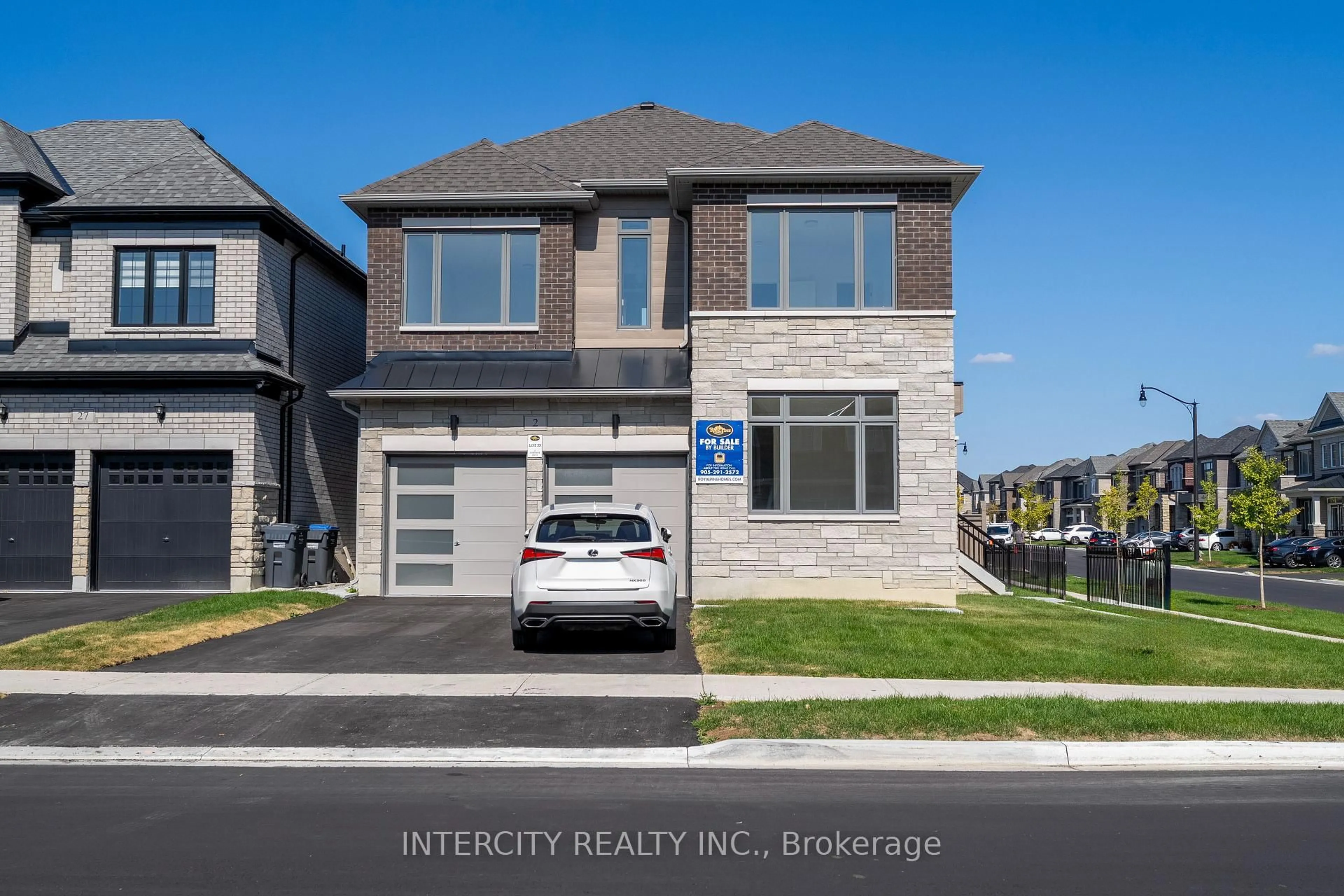 Home with brick exterior material, street for 2 Dolomite Dr #Lot 33, Brampton Ontario L6P 4R6