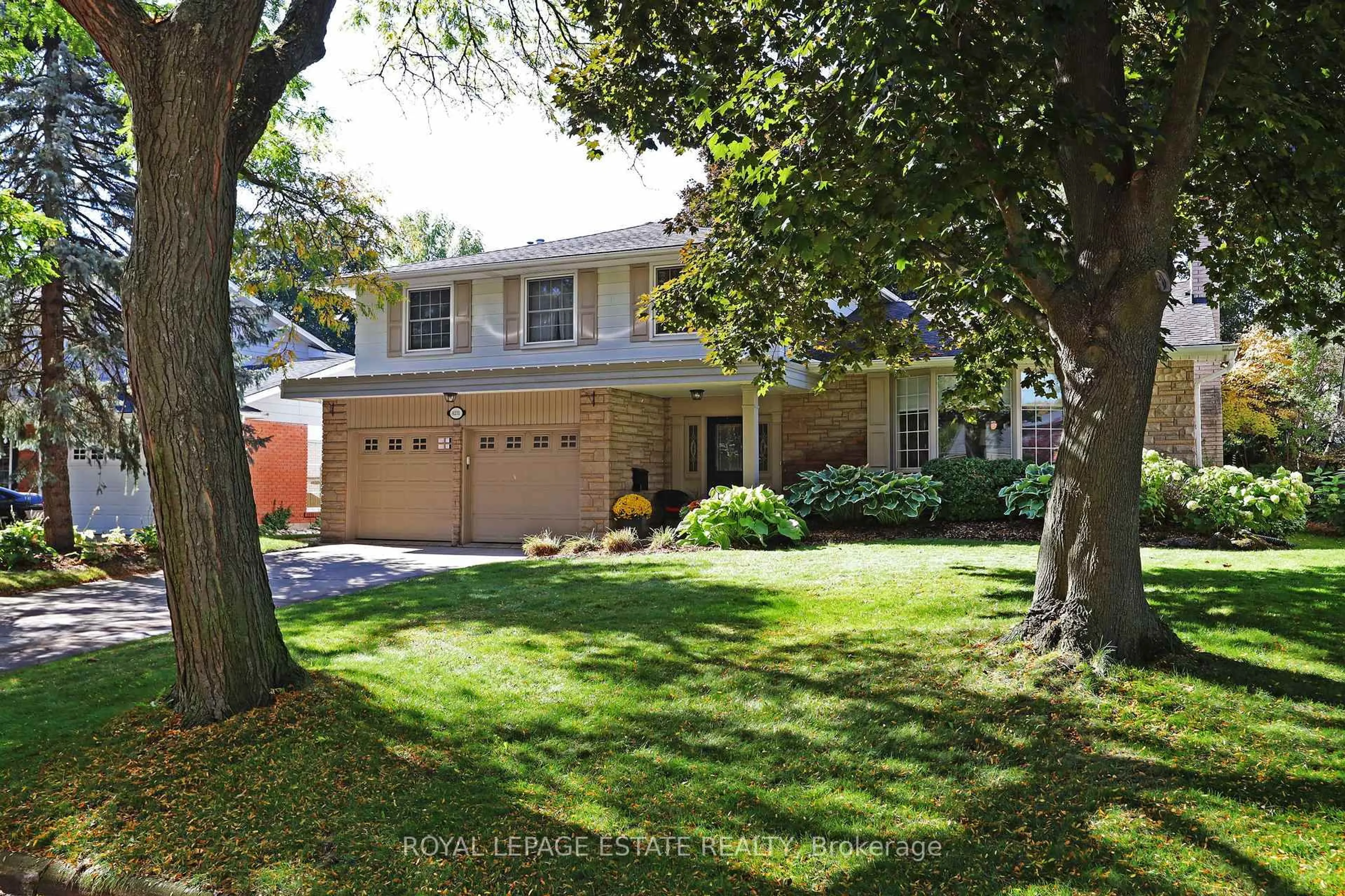 Home with brick exterior material, street for 4231 Dunvegan Rd, Burlington Ontario L7L 1P9