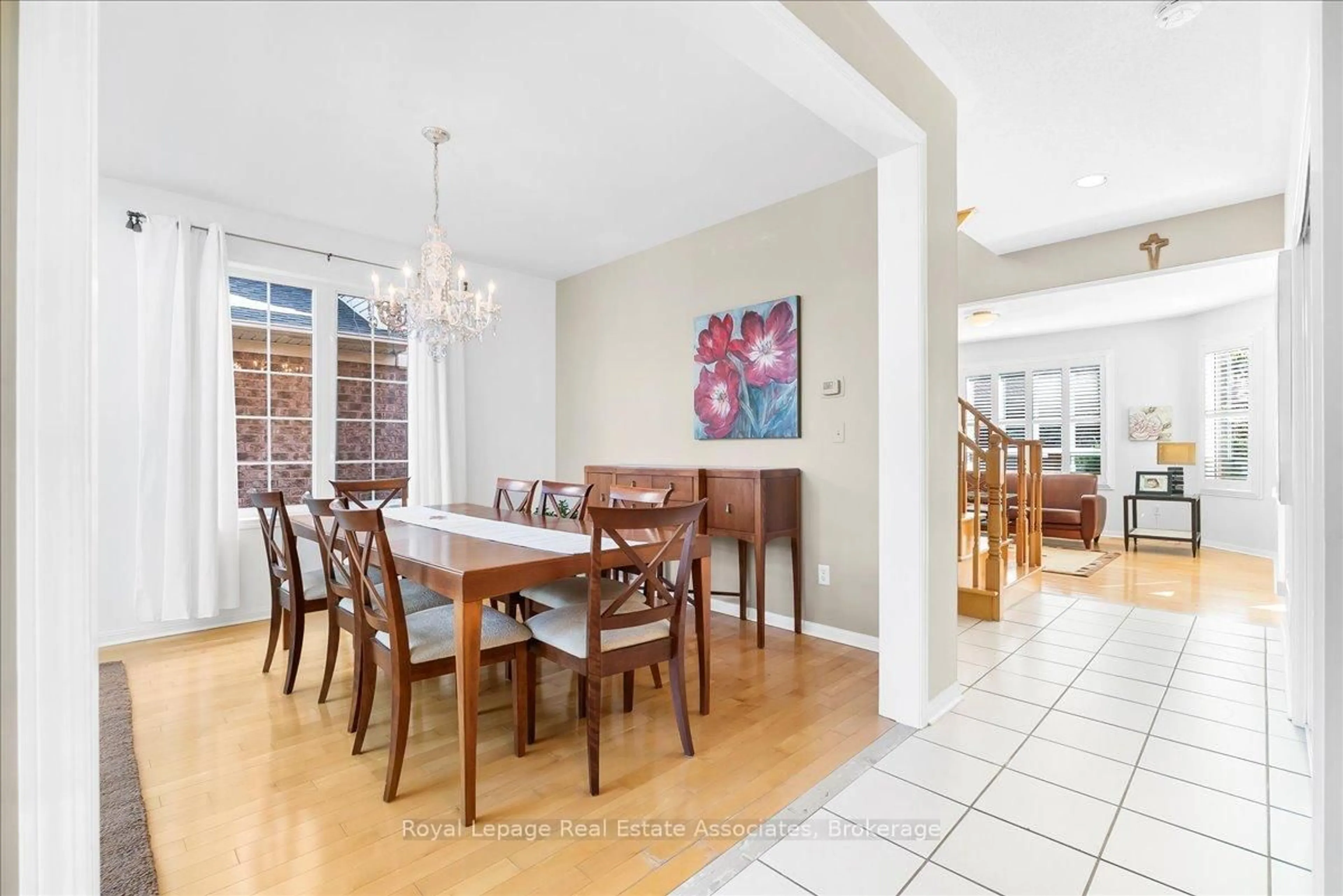 Dining room, ceramic/tile floor for 1578 French Gdns, Milton Ontario L9T 5L5