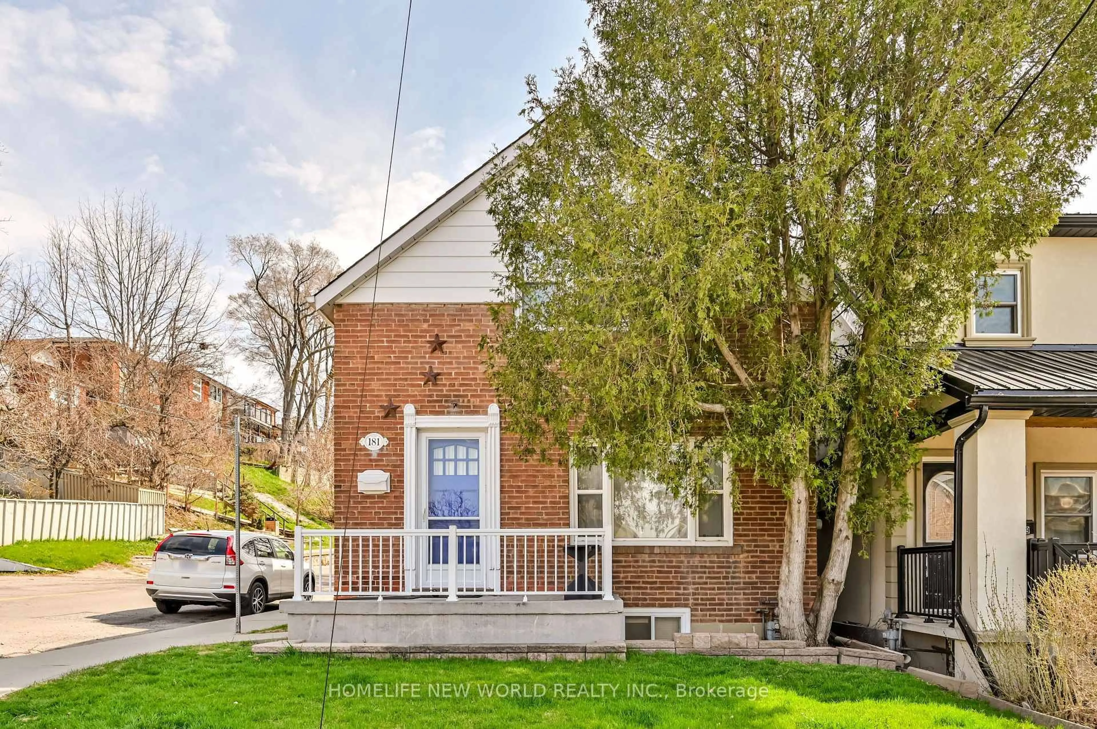 Home with brick exterior material, street for 181 Kane Ave, Toronto Ontario M6M 3N4