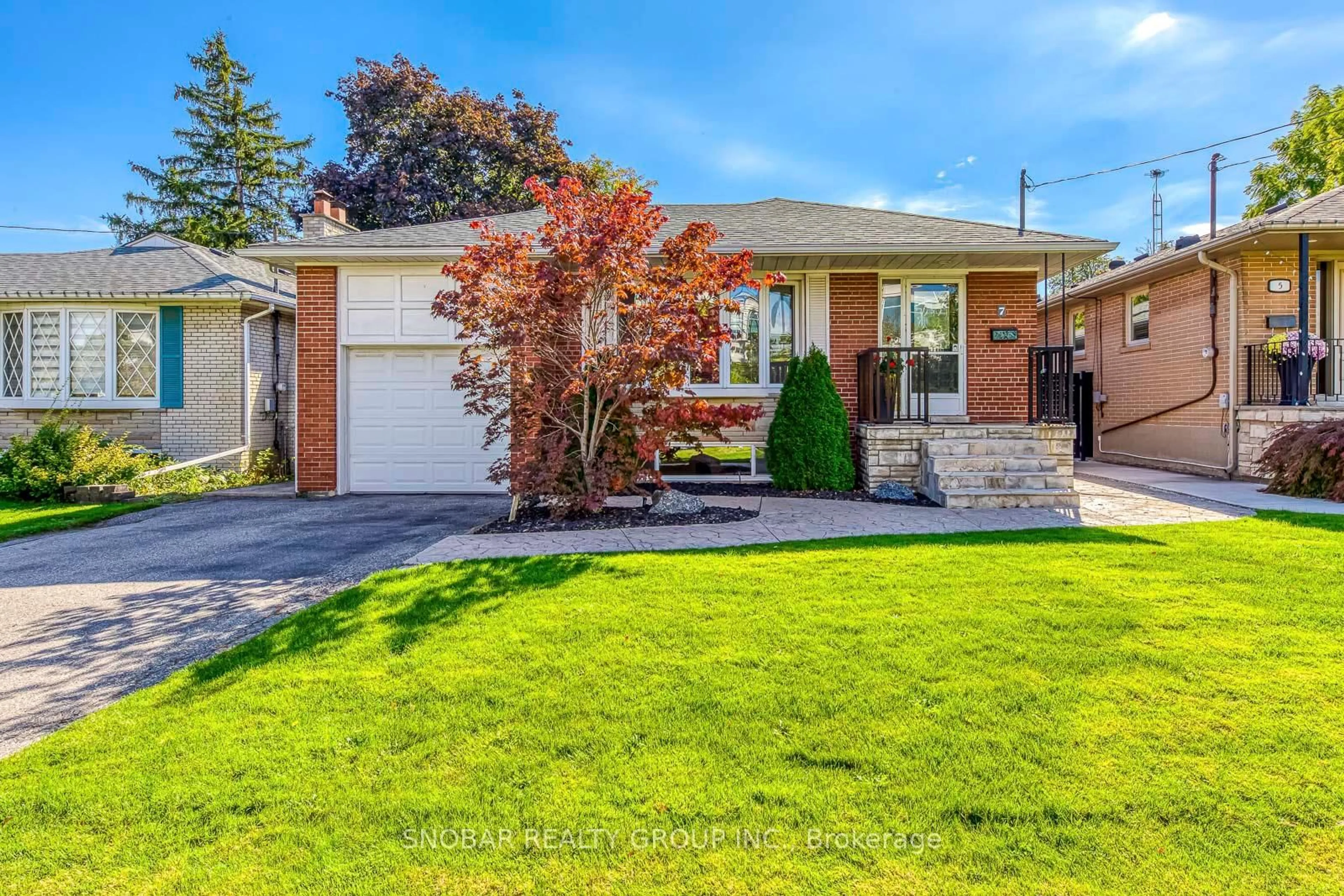 Home with brick exterior material, street for 7 Northcrest Rd, Toronto Ontario M9R 1P5